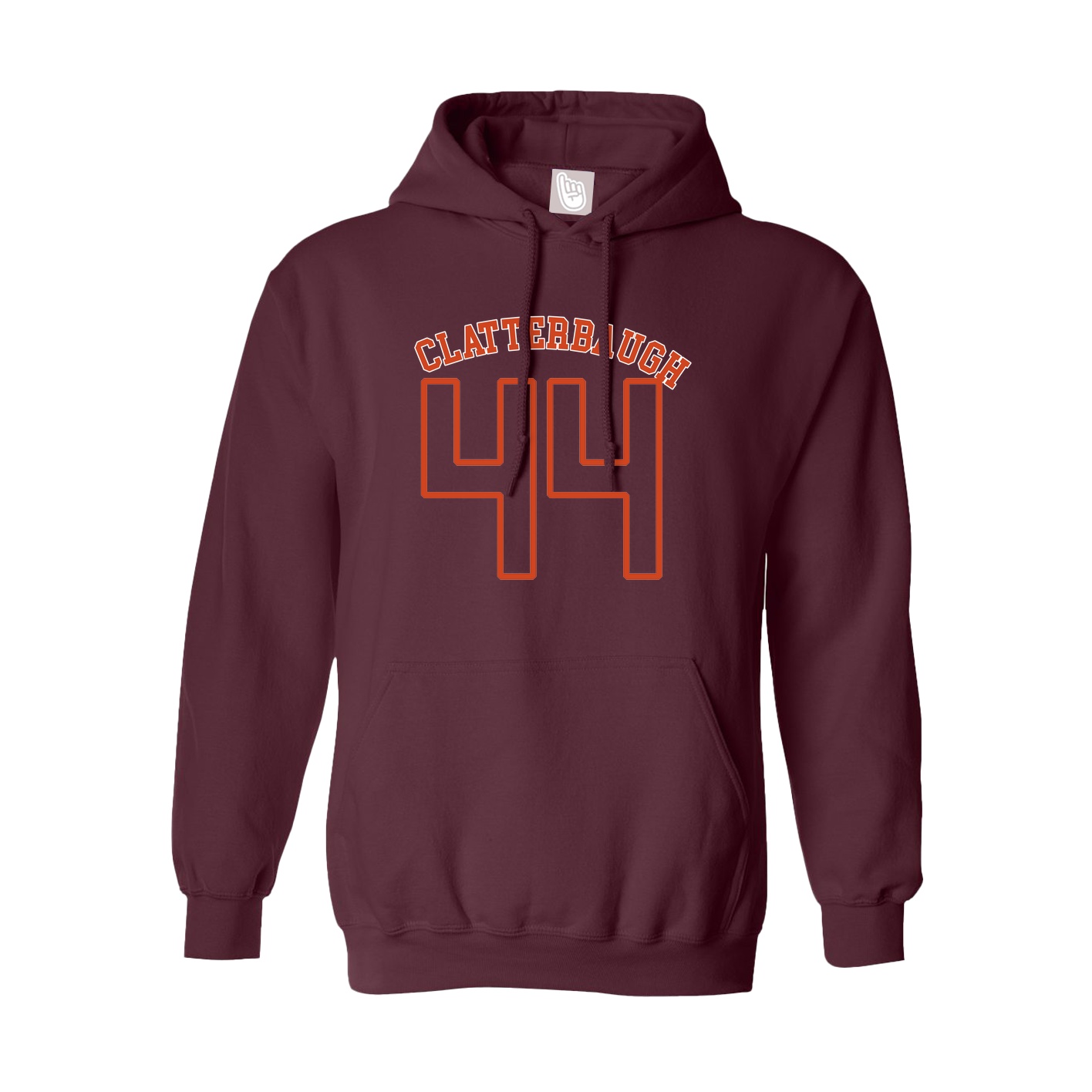 Hoodie — Shirsey Arch in Maroon