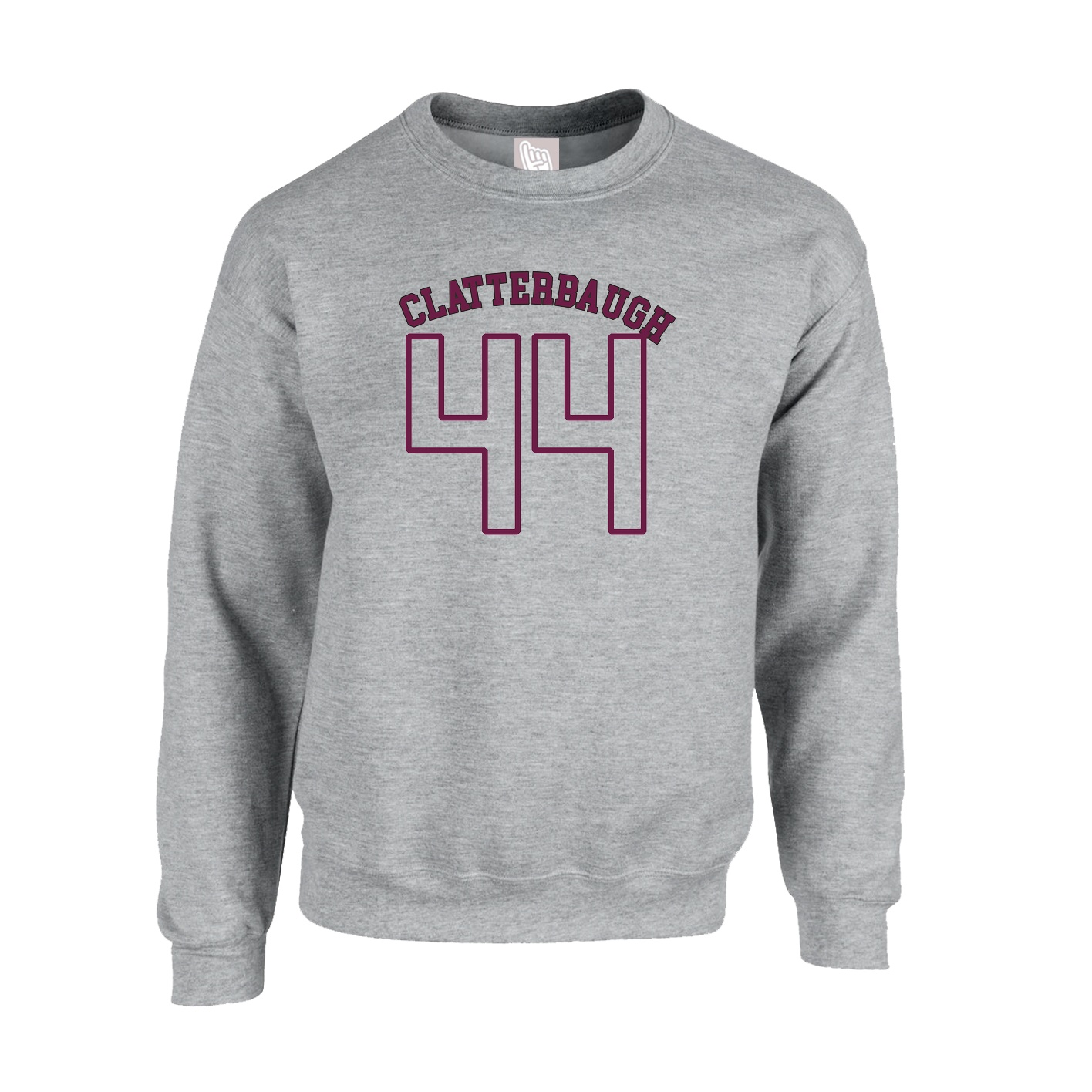 Fleece Crew — Shirsey Arch in Grey