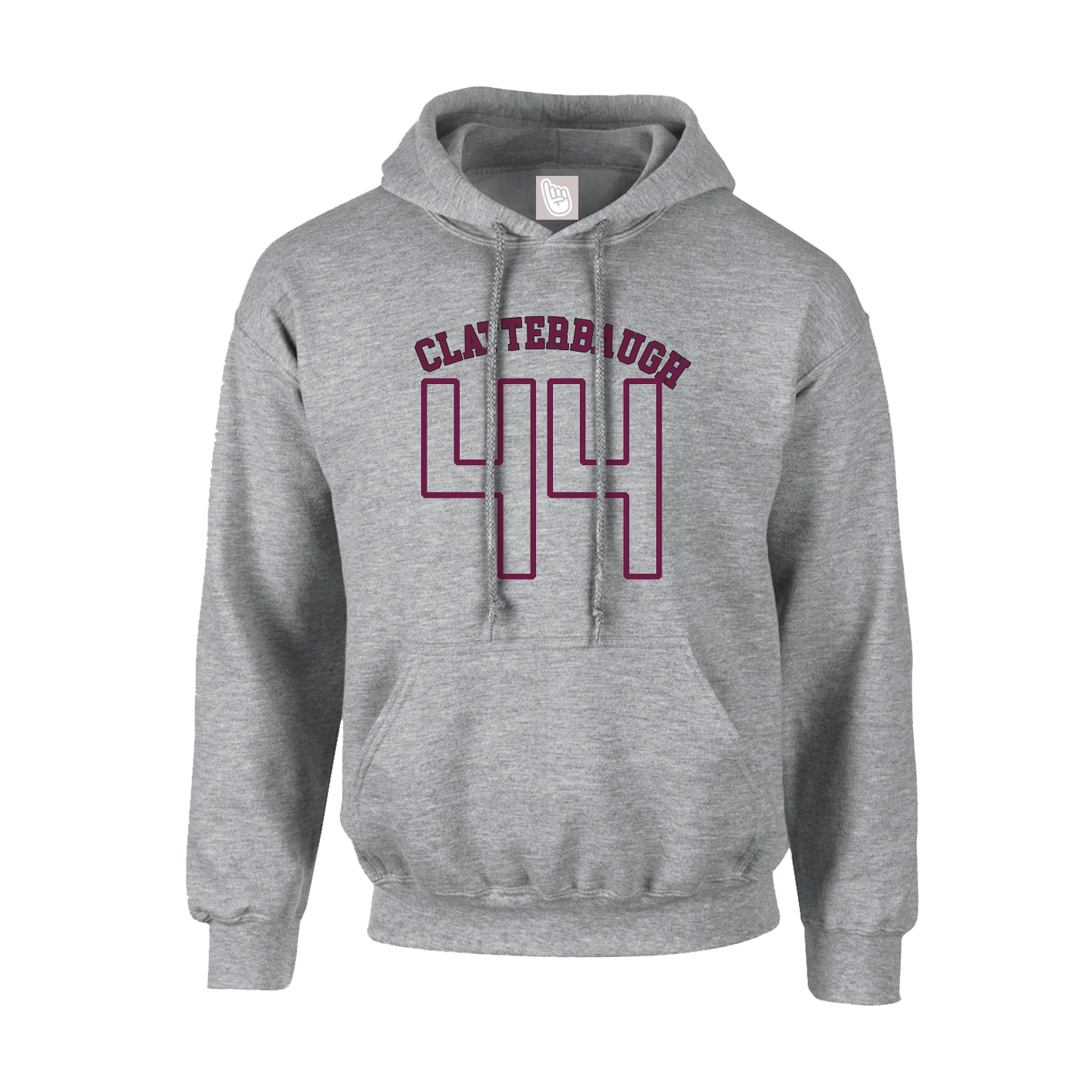 Youth Hoodie — Shirsey Arch in Grey