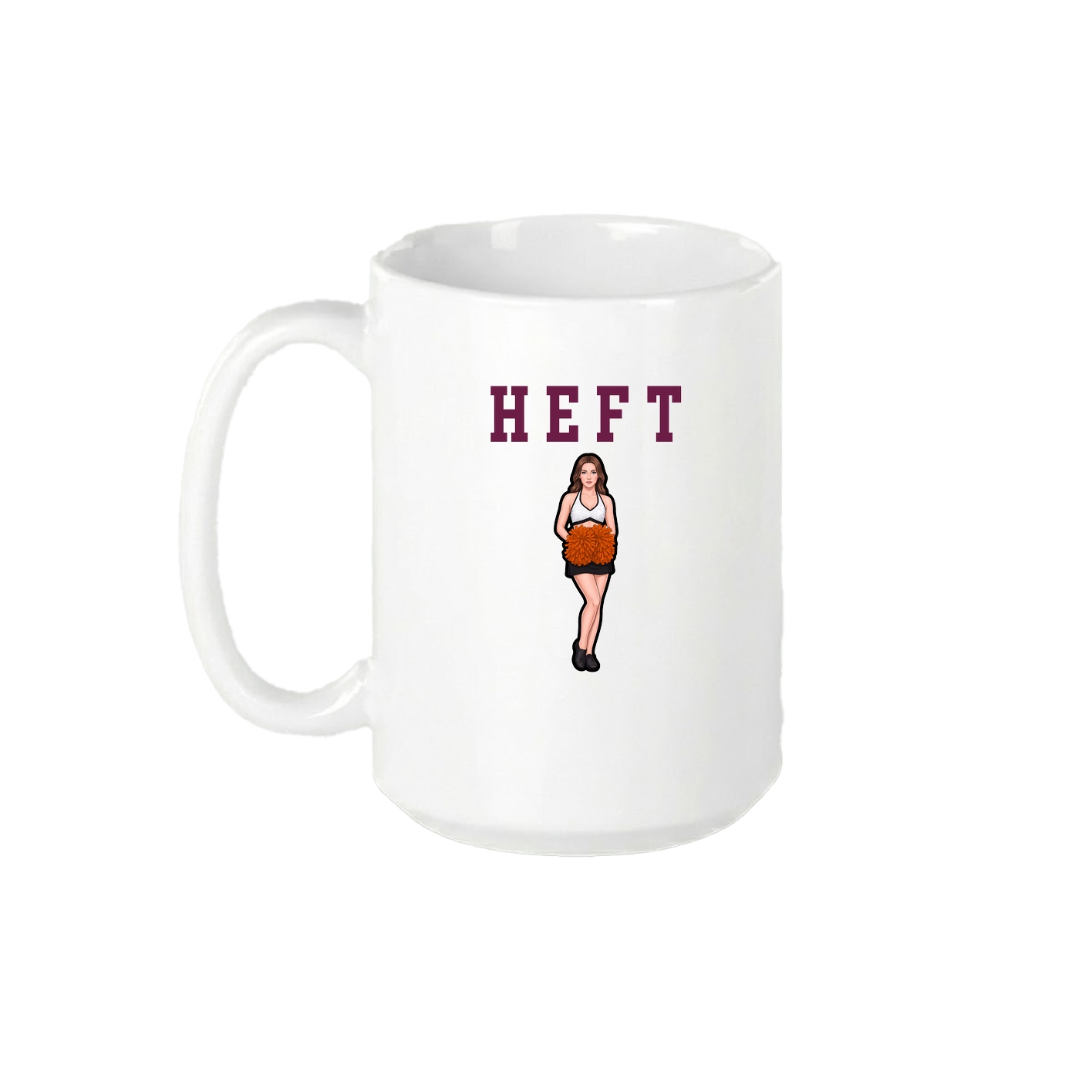 15oz Coffee Mug — Shirsey in White