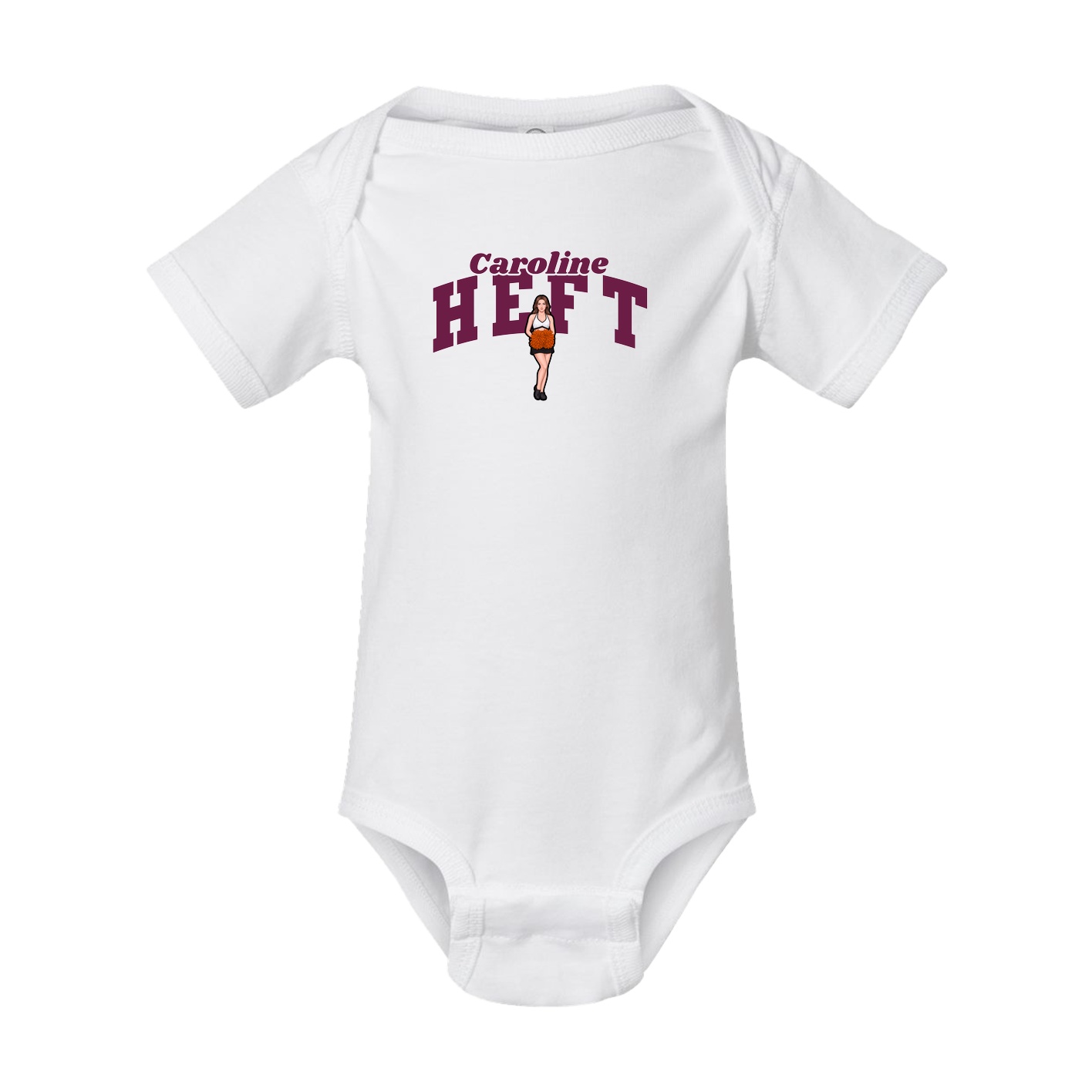 Baby Onesie — Signature Arch in White