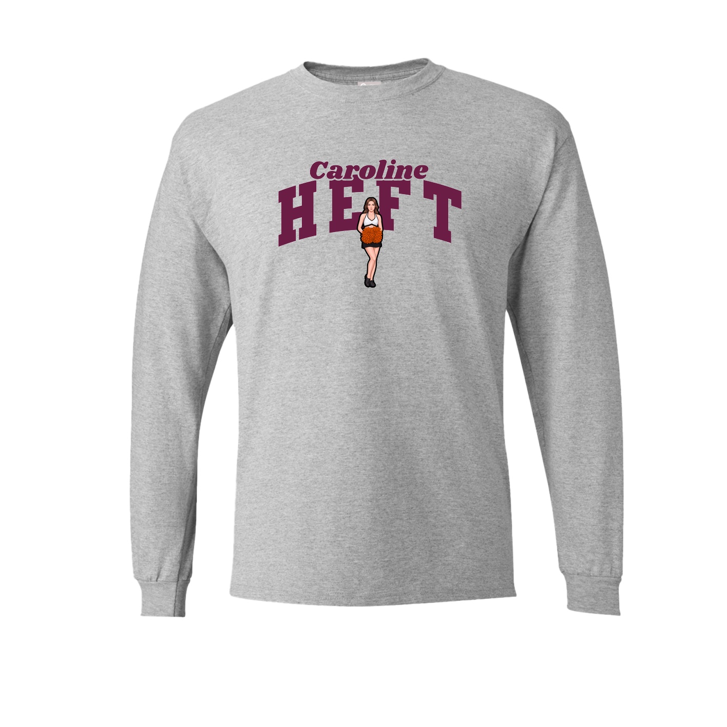 Long Sleeve Tee — Signature Arch in Grey