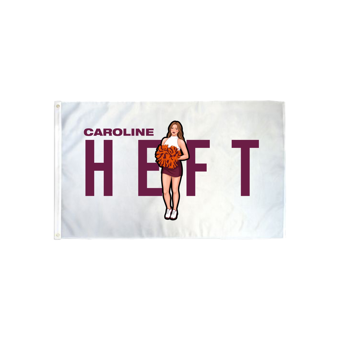 3x5 Flag — Player Name in Classic