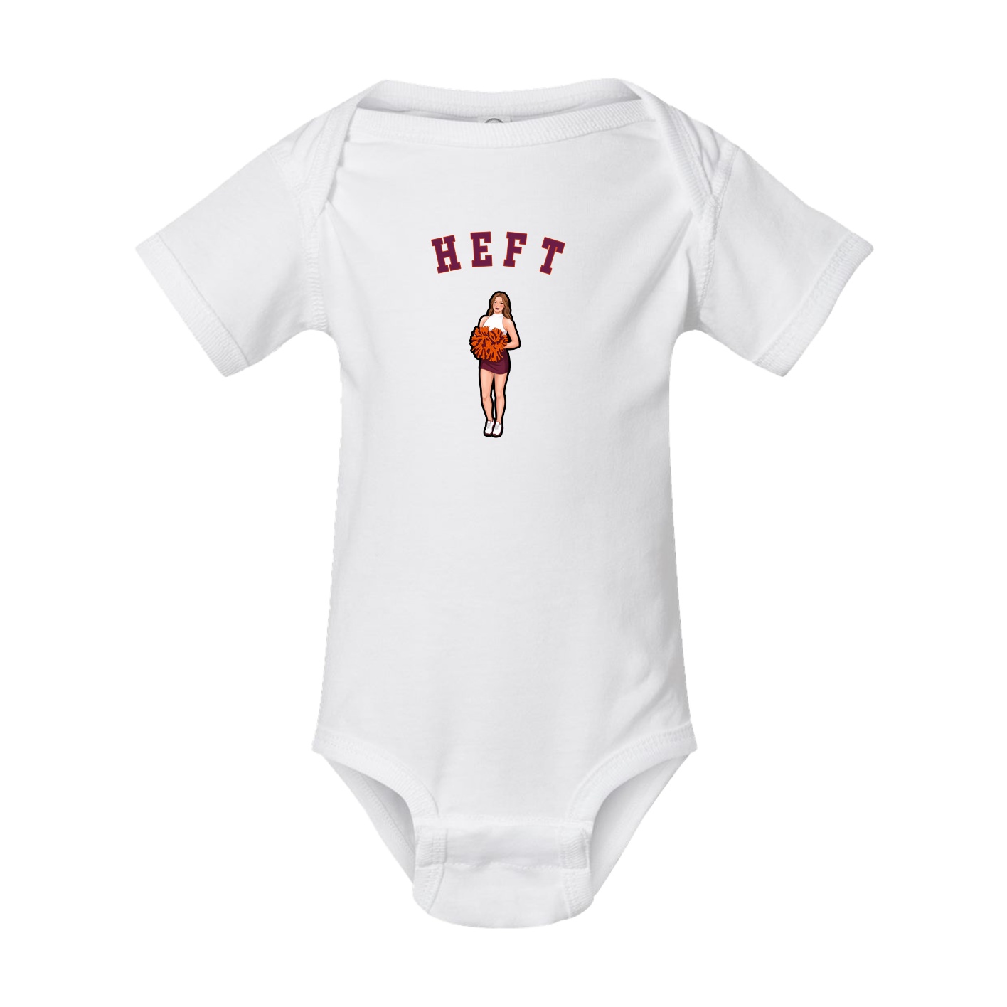 Baby Onesie — Shirsey Arch in White