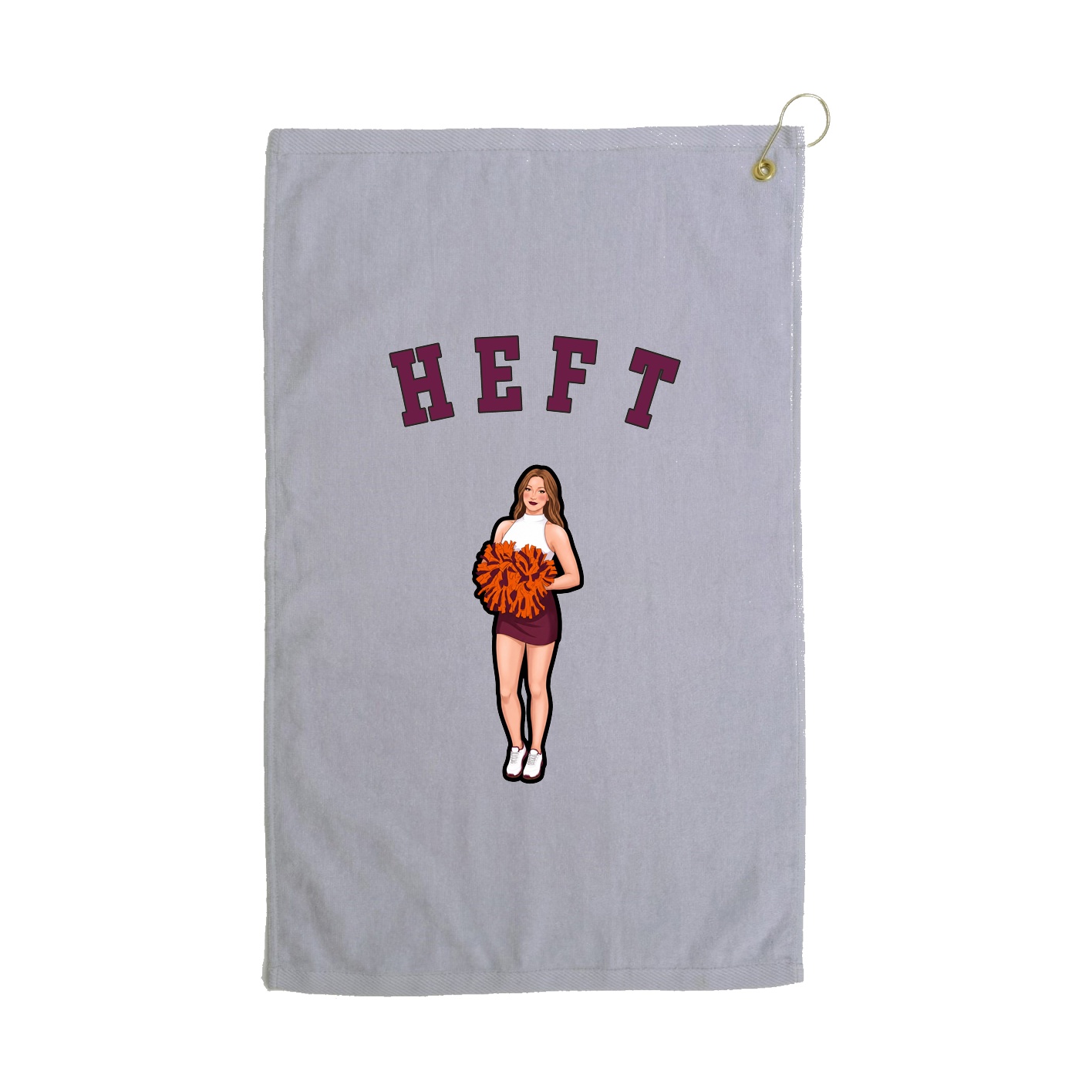 Golf Towel — Shirsey Arch in Grey