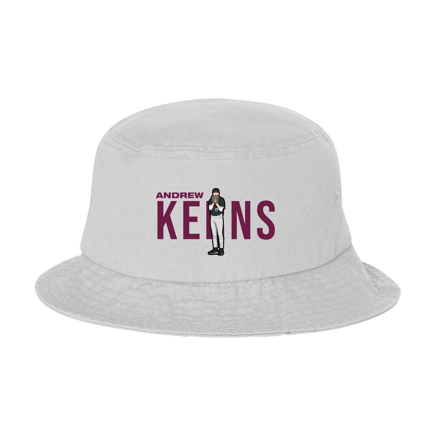 Bucket Cap — Player Name in White