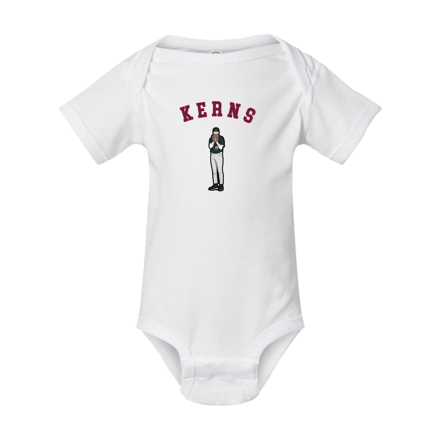 Baby Onesie — Shirsey Arch in White