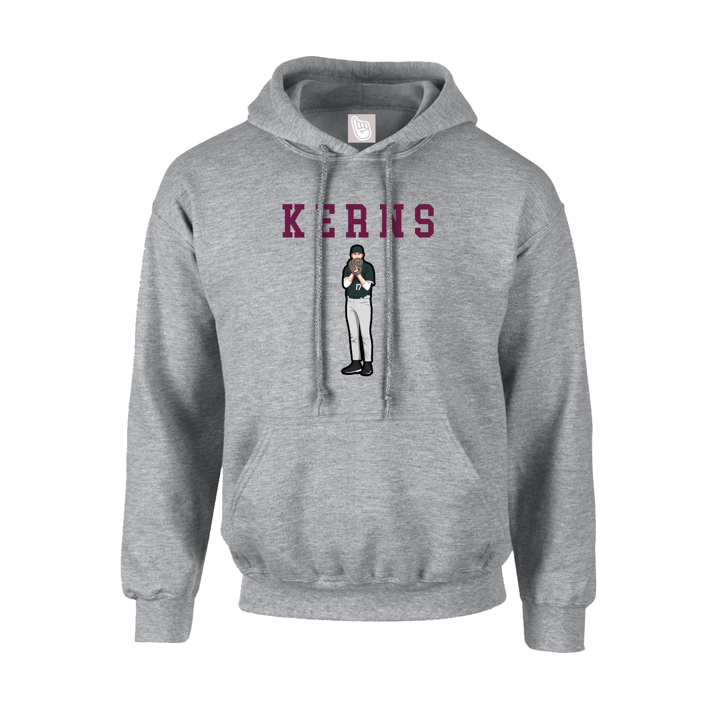Hoodie — Shirsey in Grey