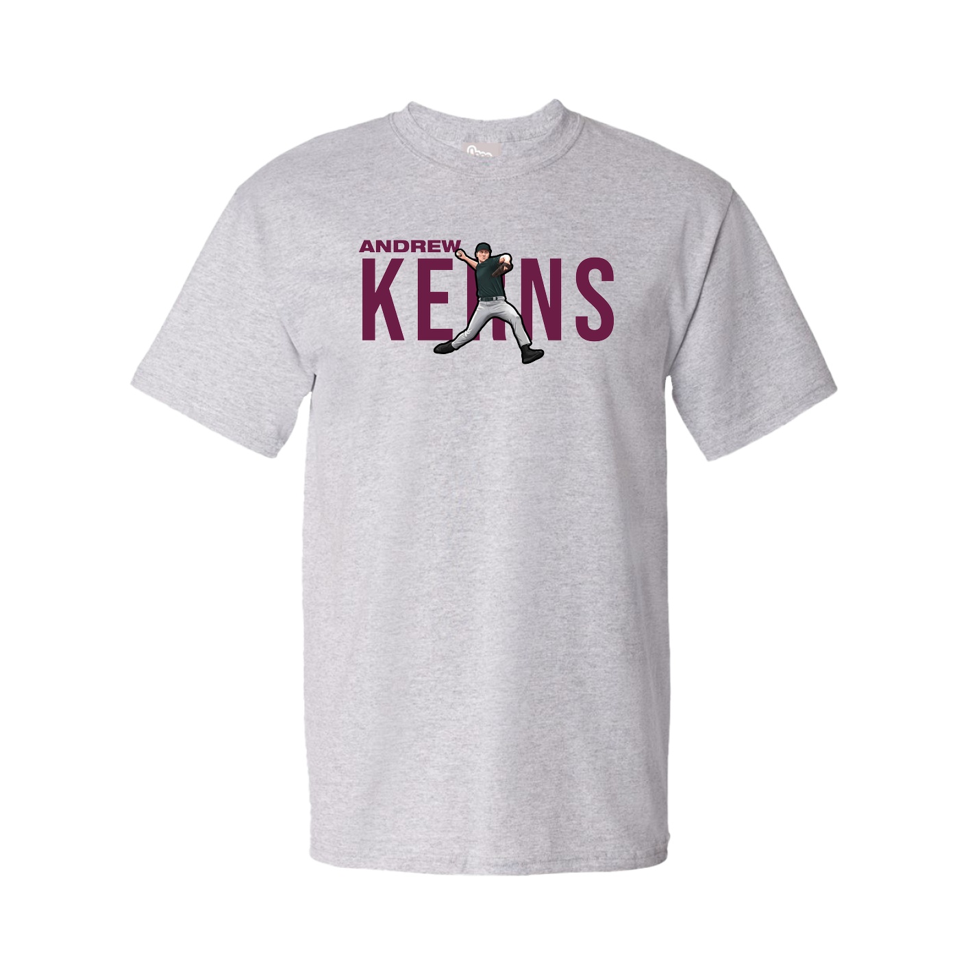 Tee — Player Name in Grey