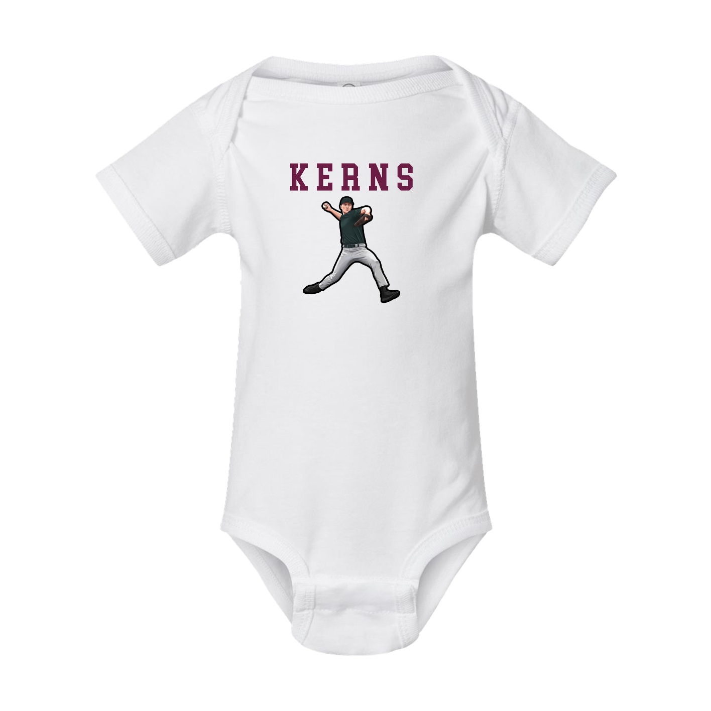 Baby Onesie — Shirsey in White