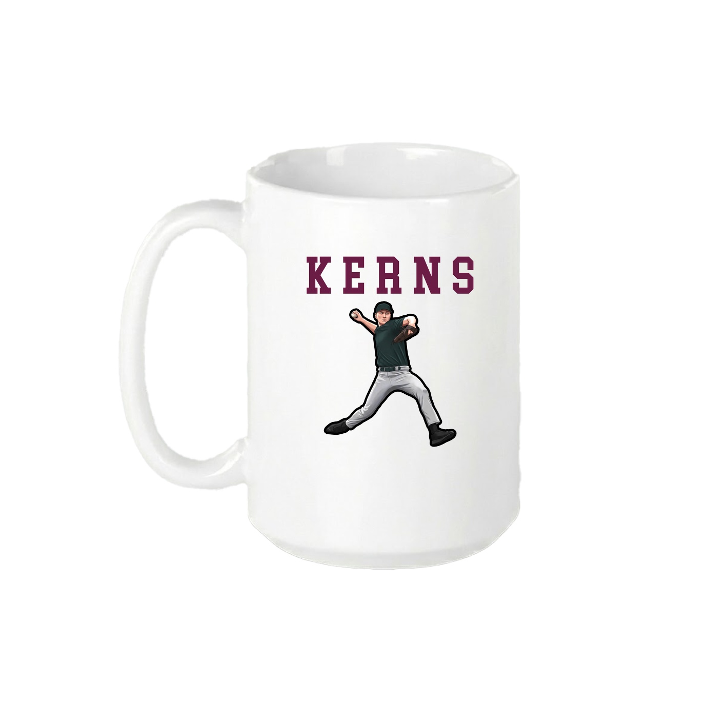 15oz Coffee Mug — Shirsey in White