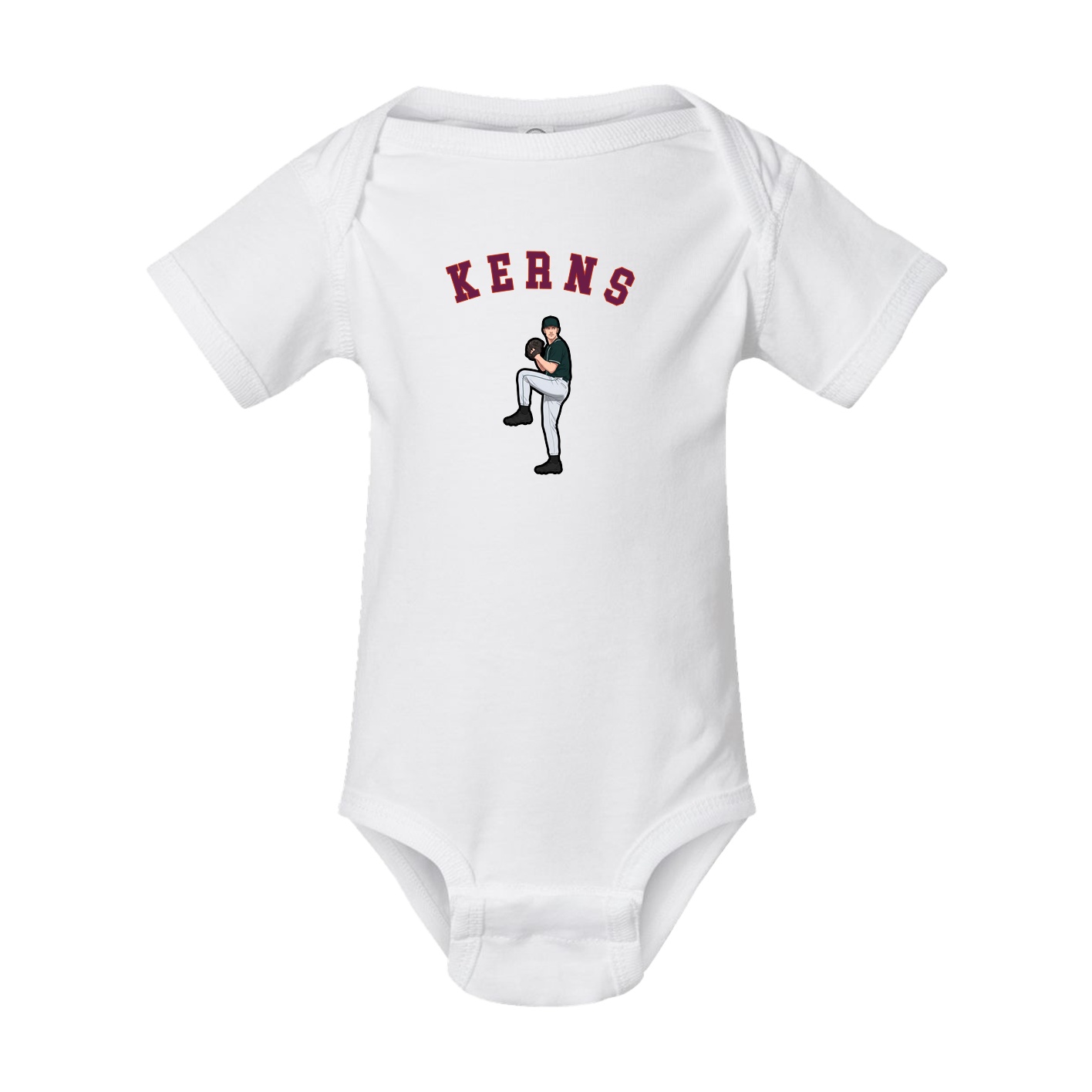 Baby Onesie — Shirsey Arch in White