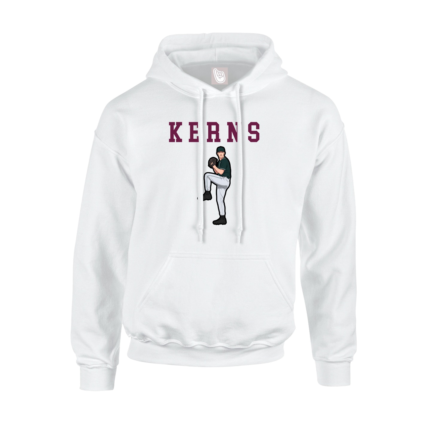 Youth Hoodie — Shirsey in White