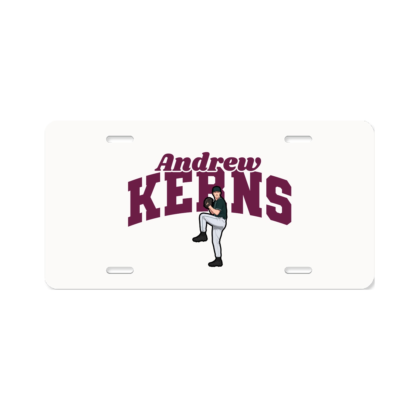 License Plate — Signature Arch in Classic
