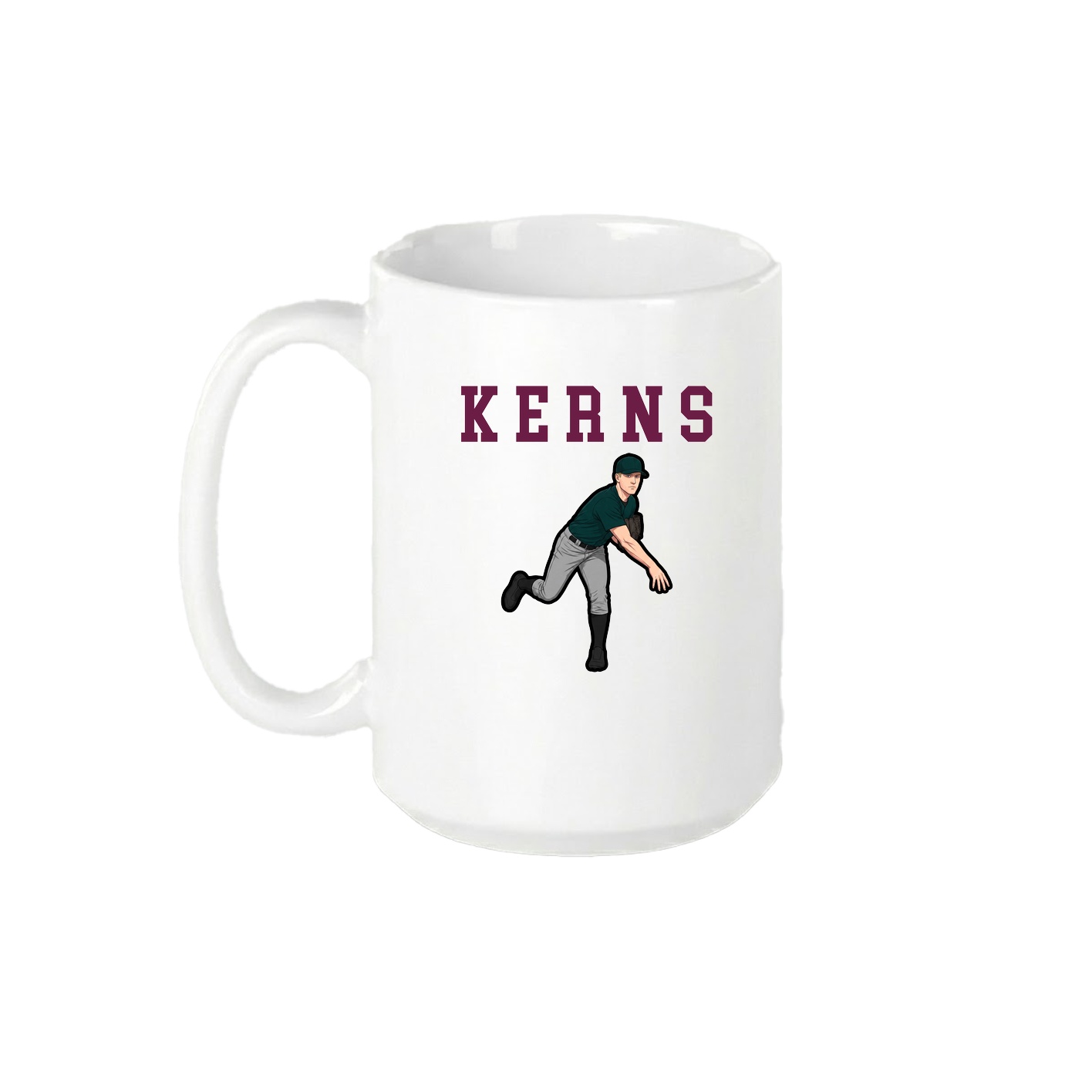 15oz Coffee Mug — Shirsey in White