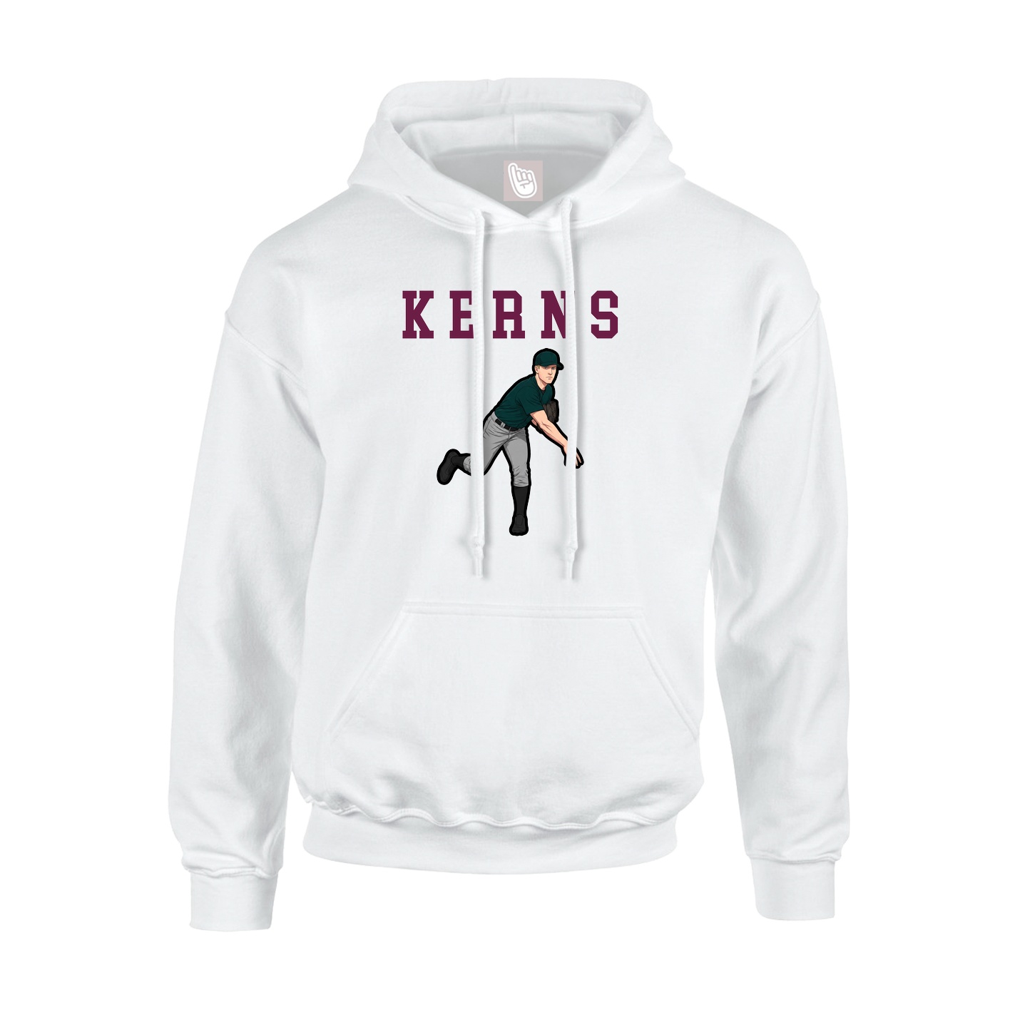 Youth Hoodie — Shirsey in White