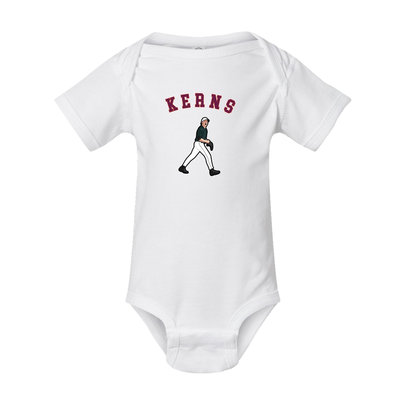 Baby Onesie — Shirsey Arch in White