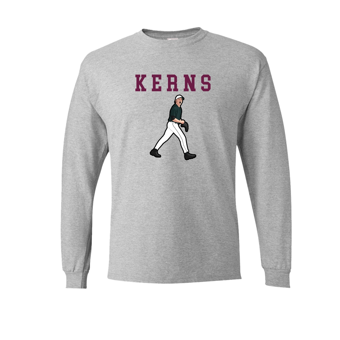Long Sleeve Tee — Shirsey in Grey