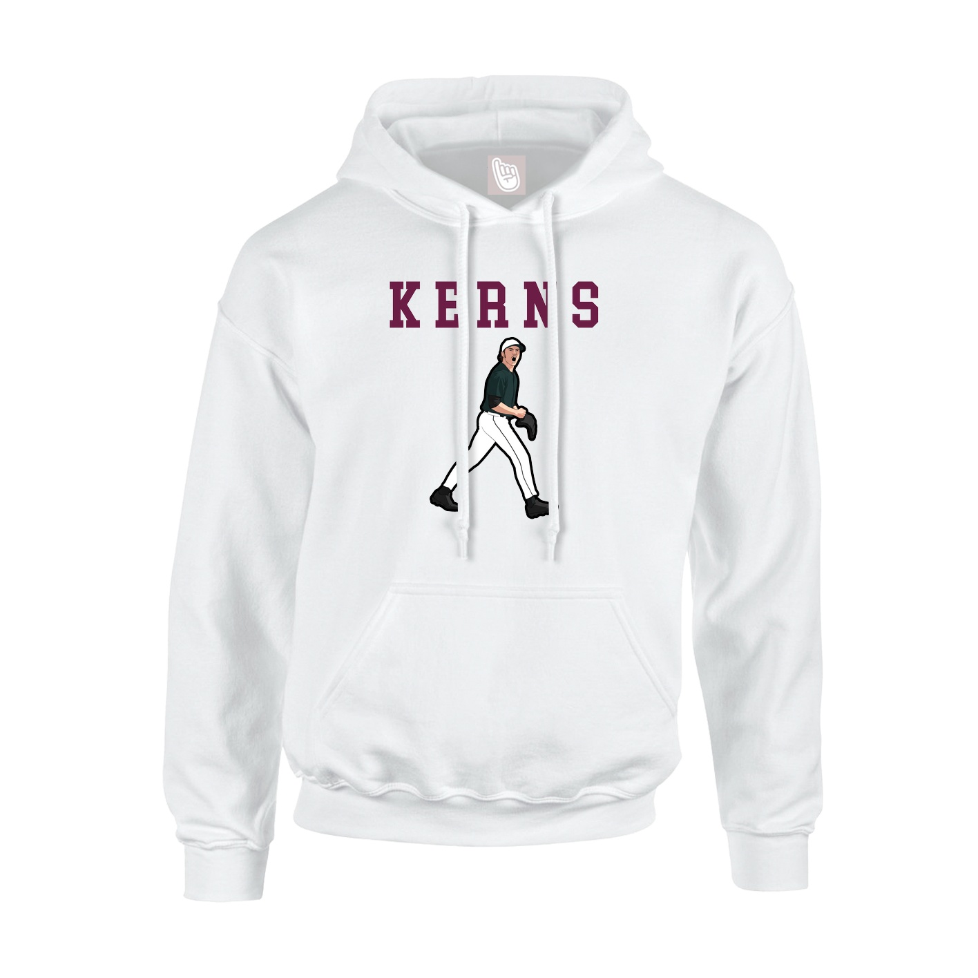 Hoodie — Shirsey in White