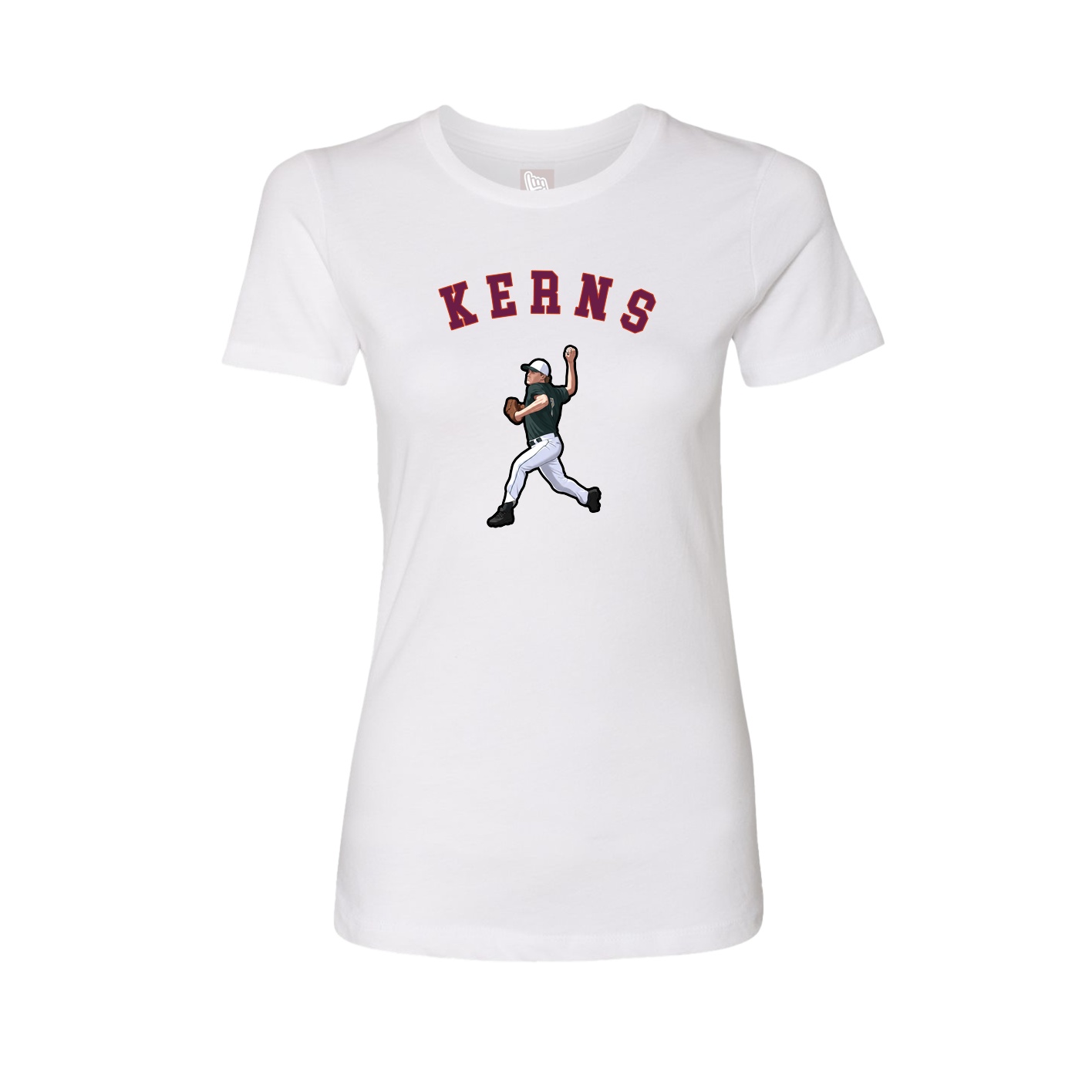 Womens Tee — Shirsey Arch in White