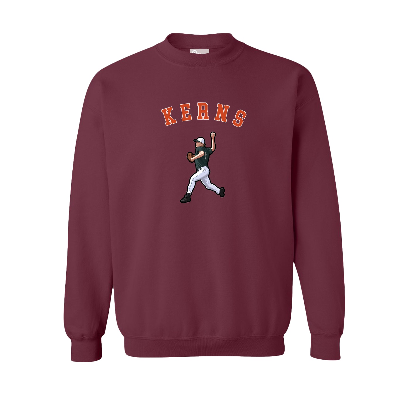 Fleece Crew — Shirsey Arch in Maroon