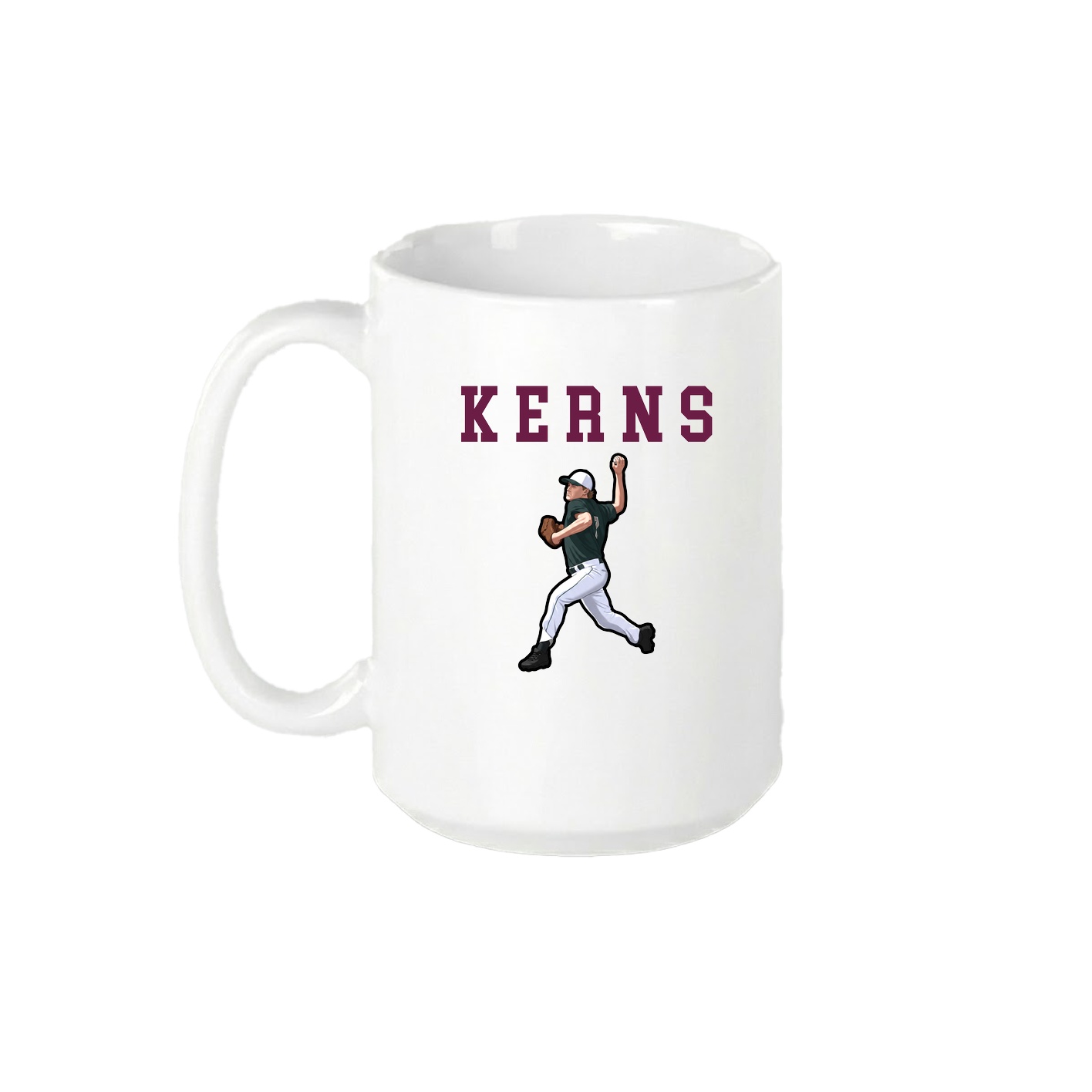 15oz Coffee Mug — Shirsey in White