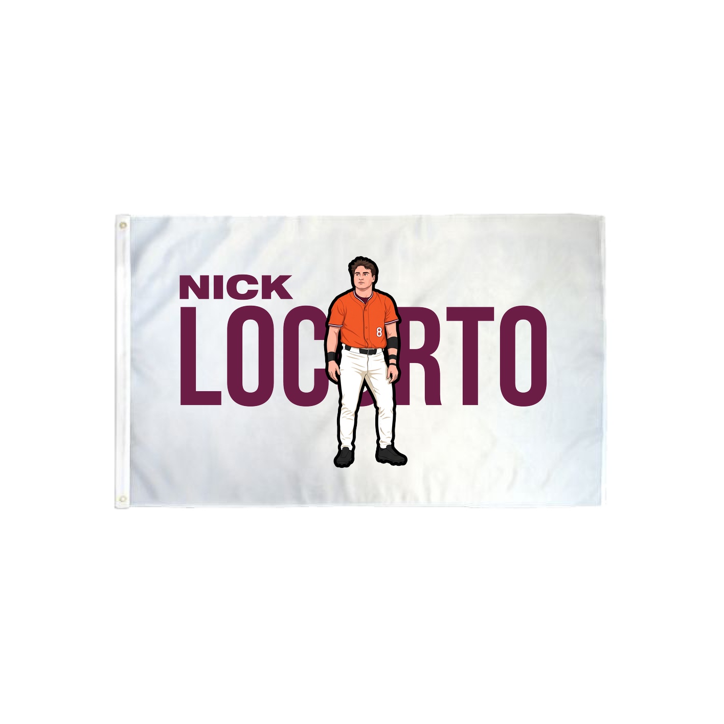 3x5 Flag — Player Name in Classic