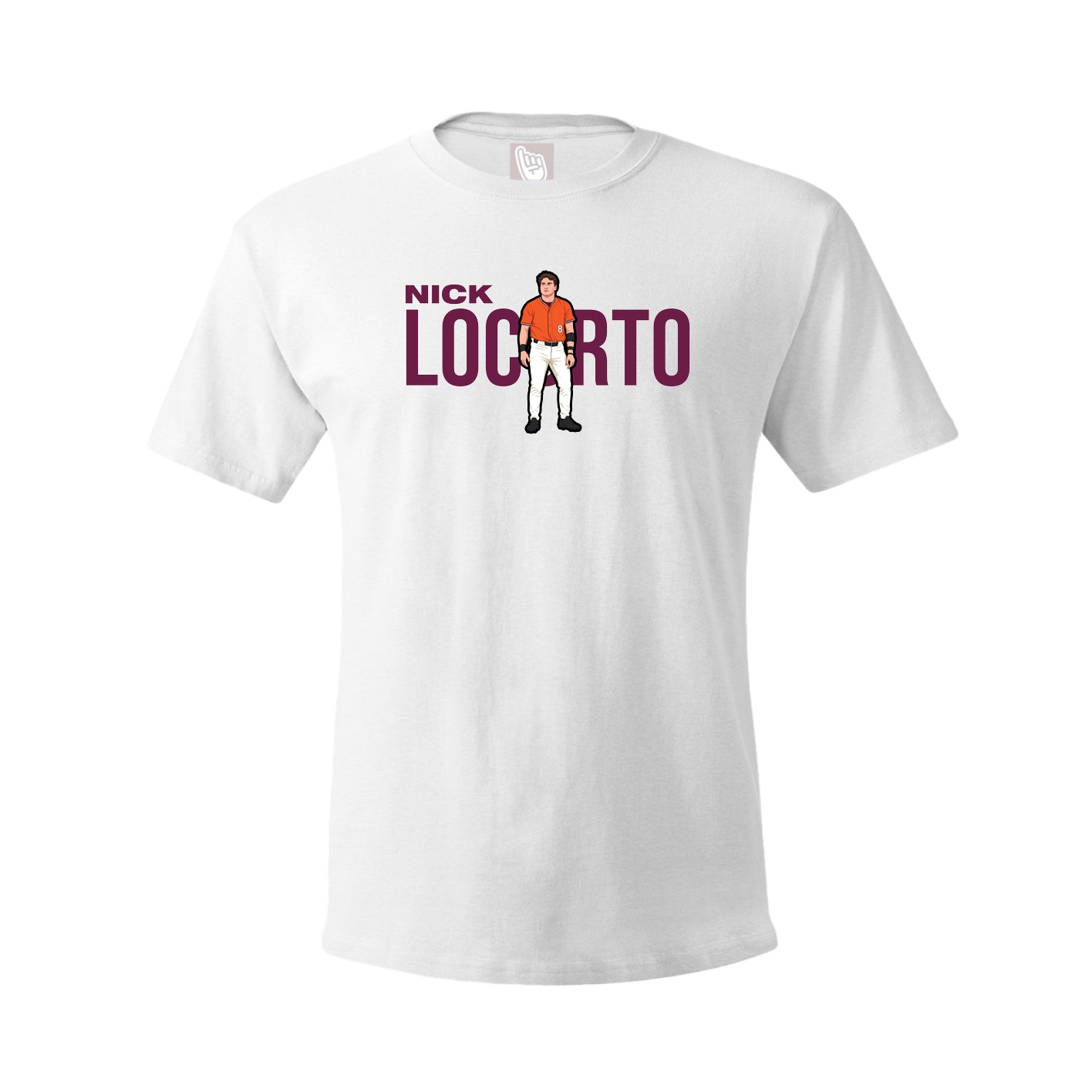 Youth Tee — Player Name in White