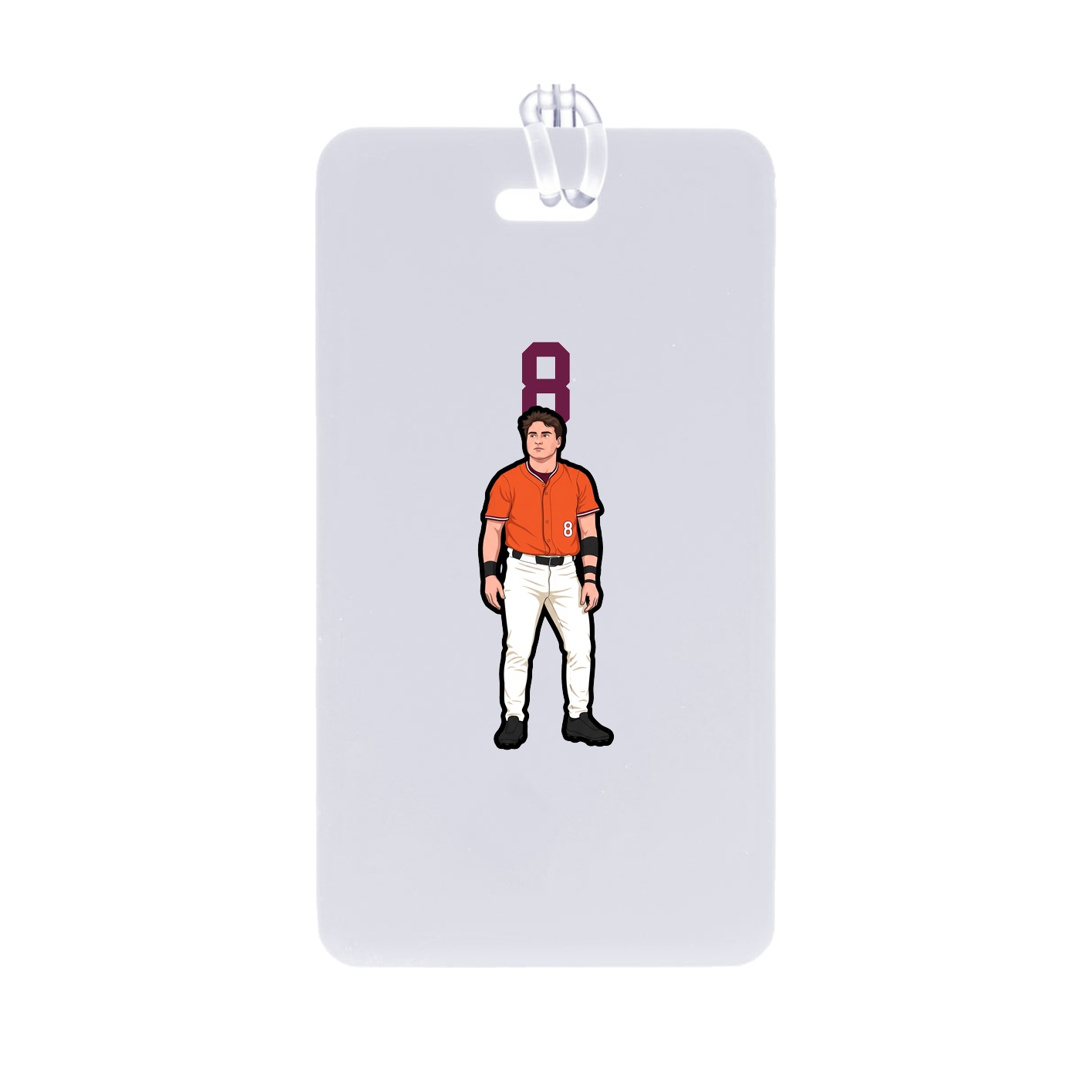 Bag Tag — Number Top in Classic