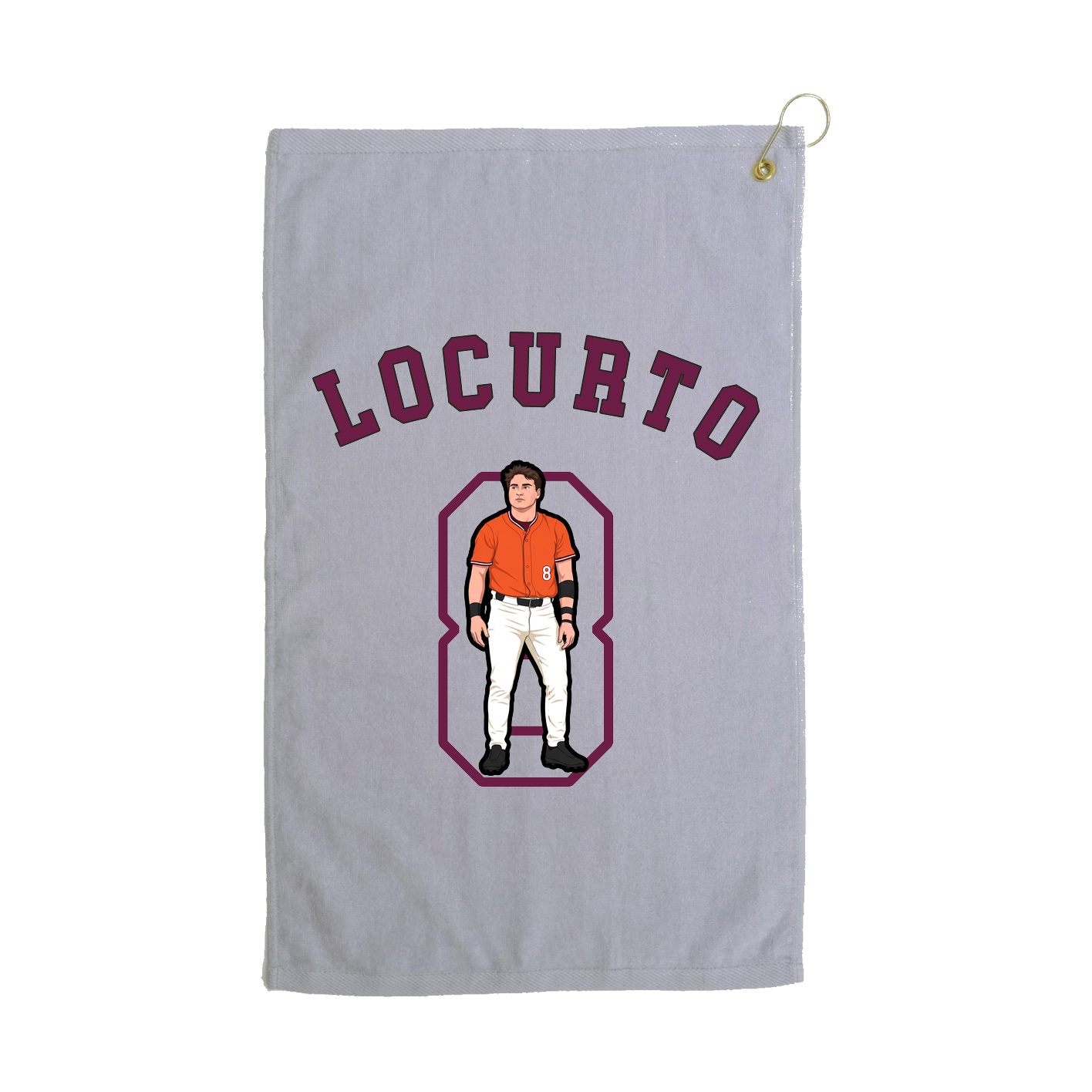 Golf Towel — Shirsey Arch in Grey