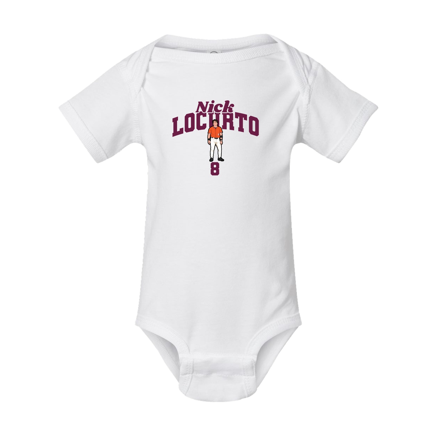 Baby Onesie — Signature Arch in White