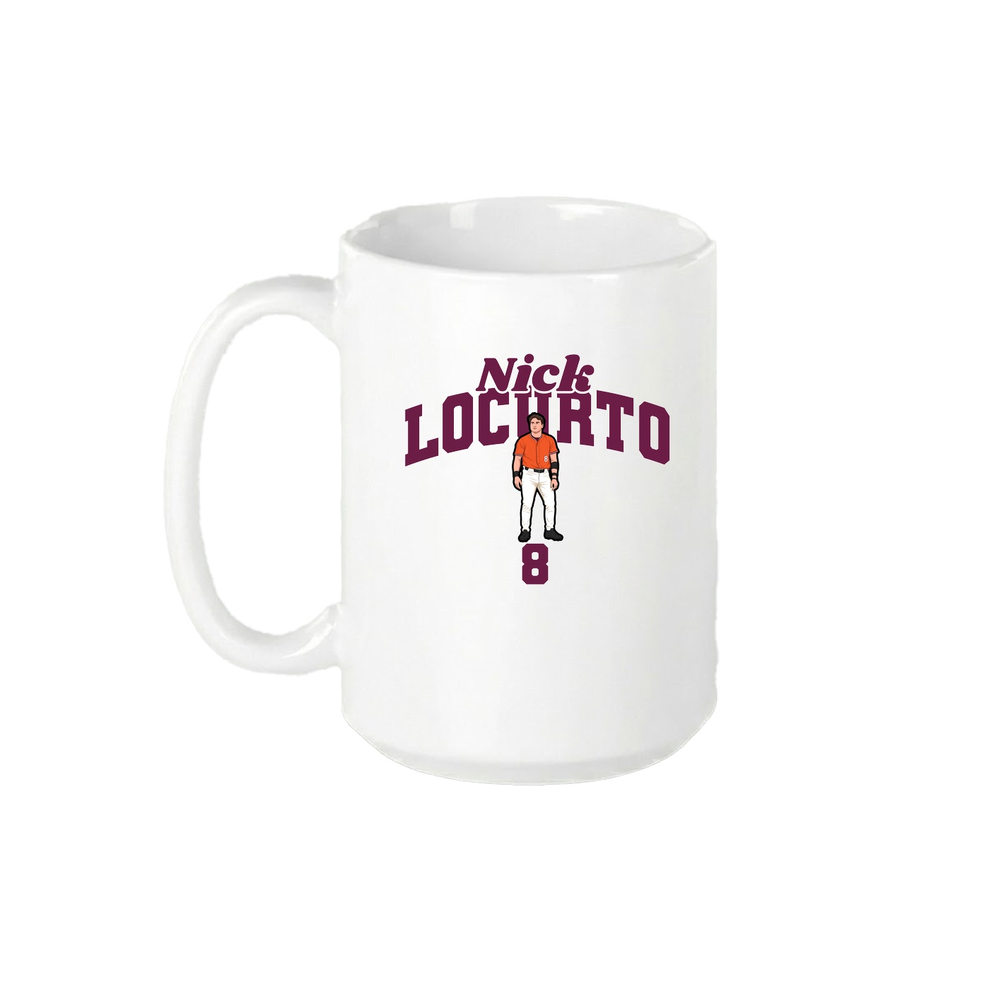 15oz Coffee Mug — Signature Arch in White