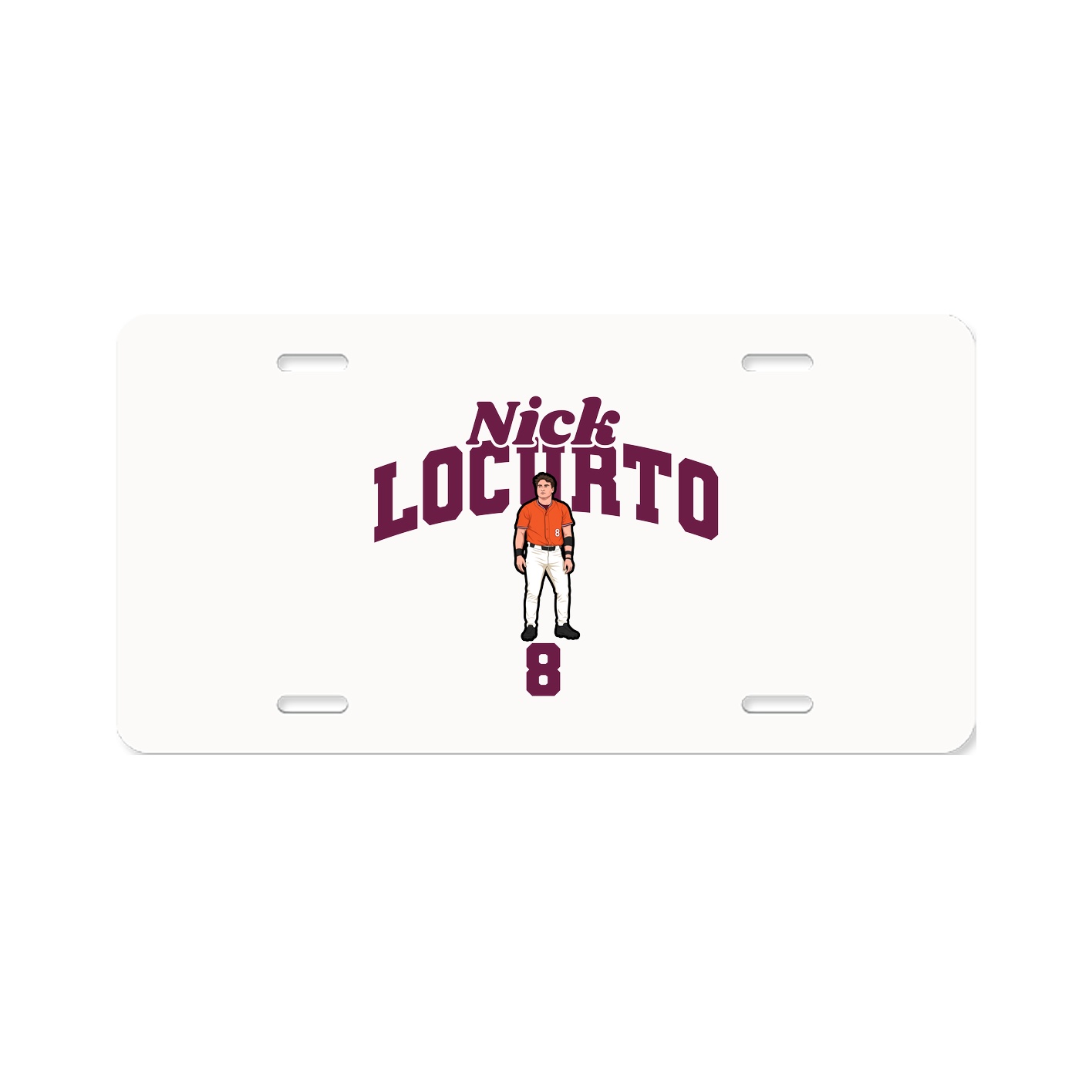 License Plate — Signature Arch in Classic
