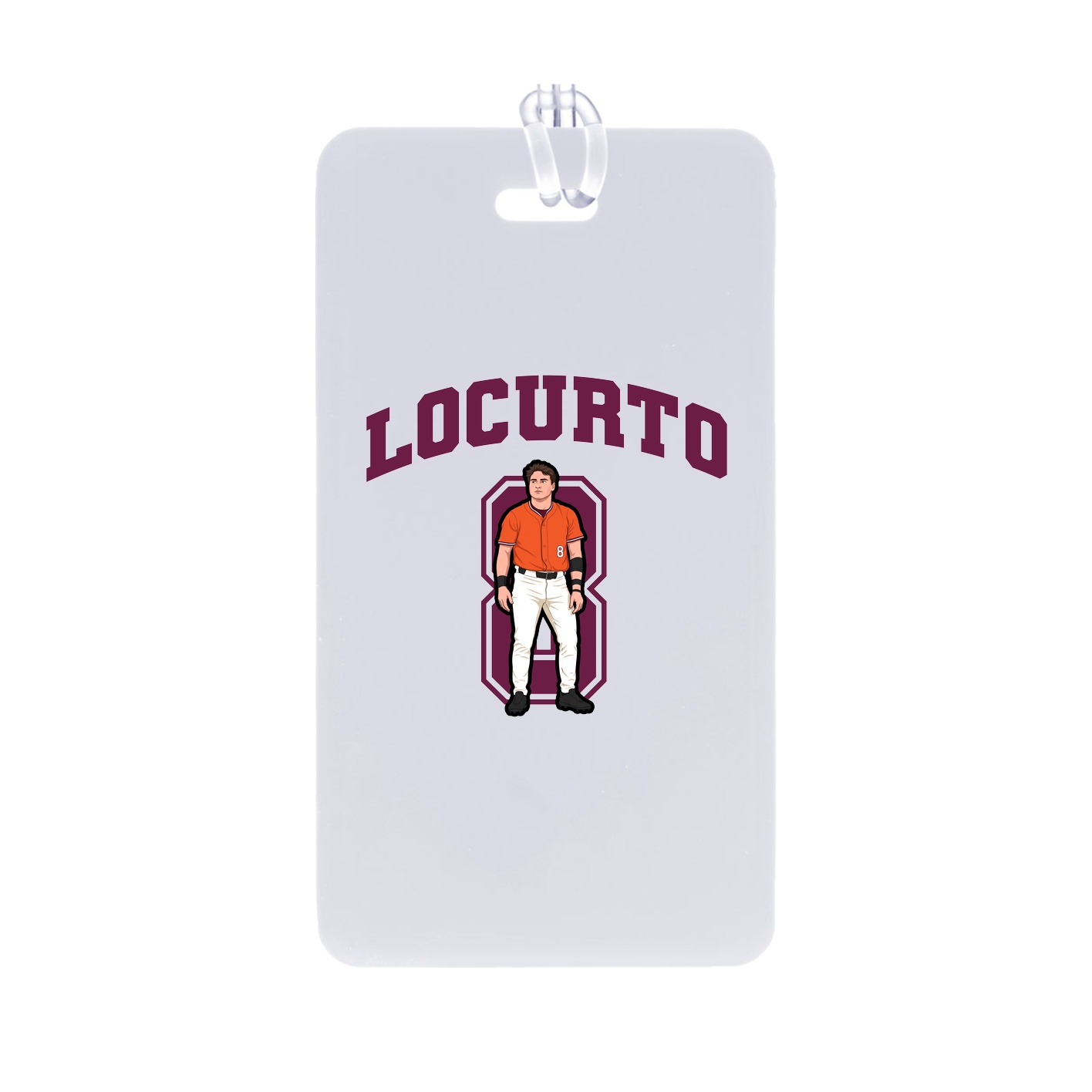 Bag Tag — Number in Classic