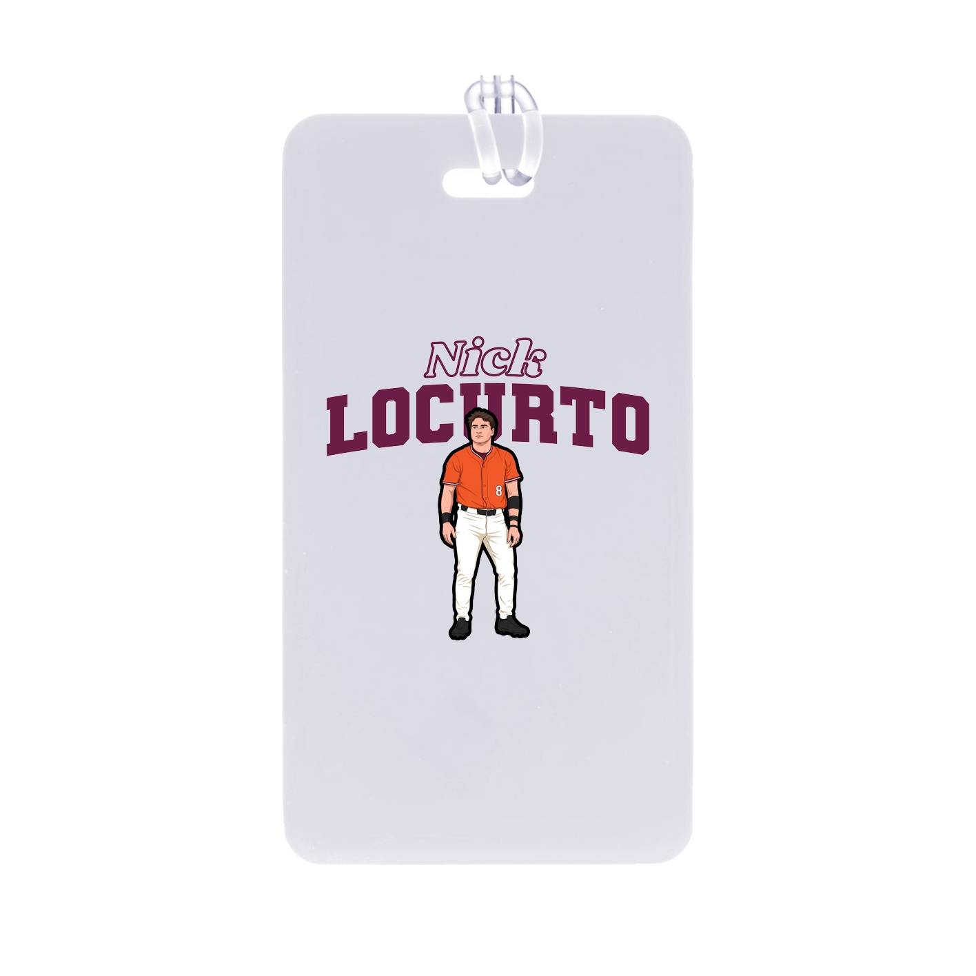 Bag Tag — Name Arch in Classic