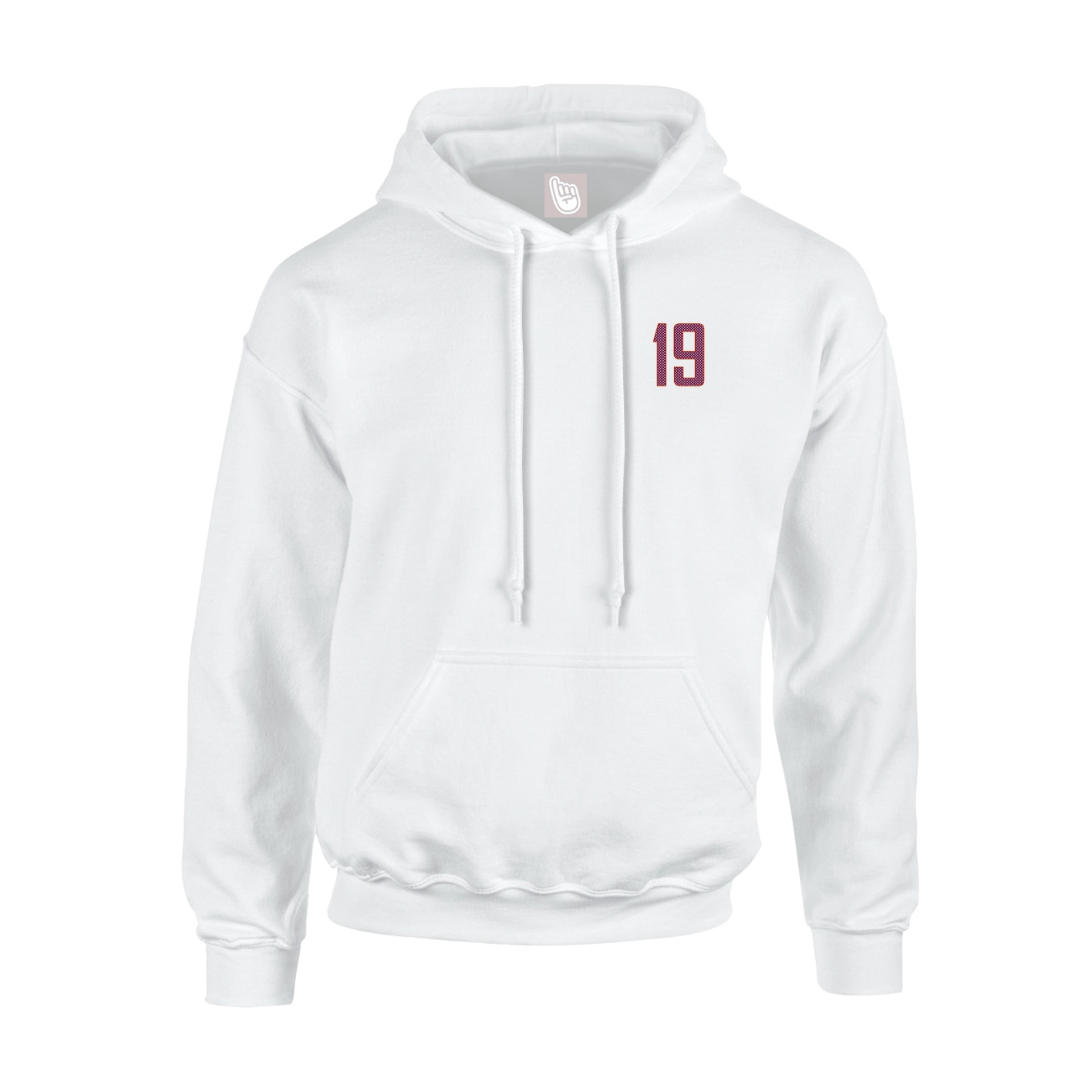 Youth Hoodie — Front Shirsy in White