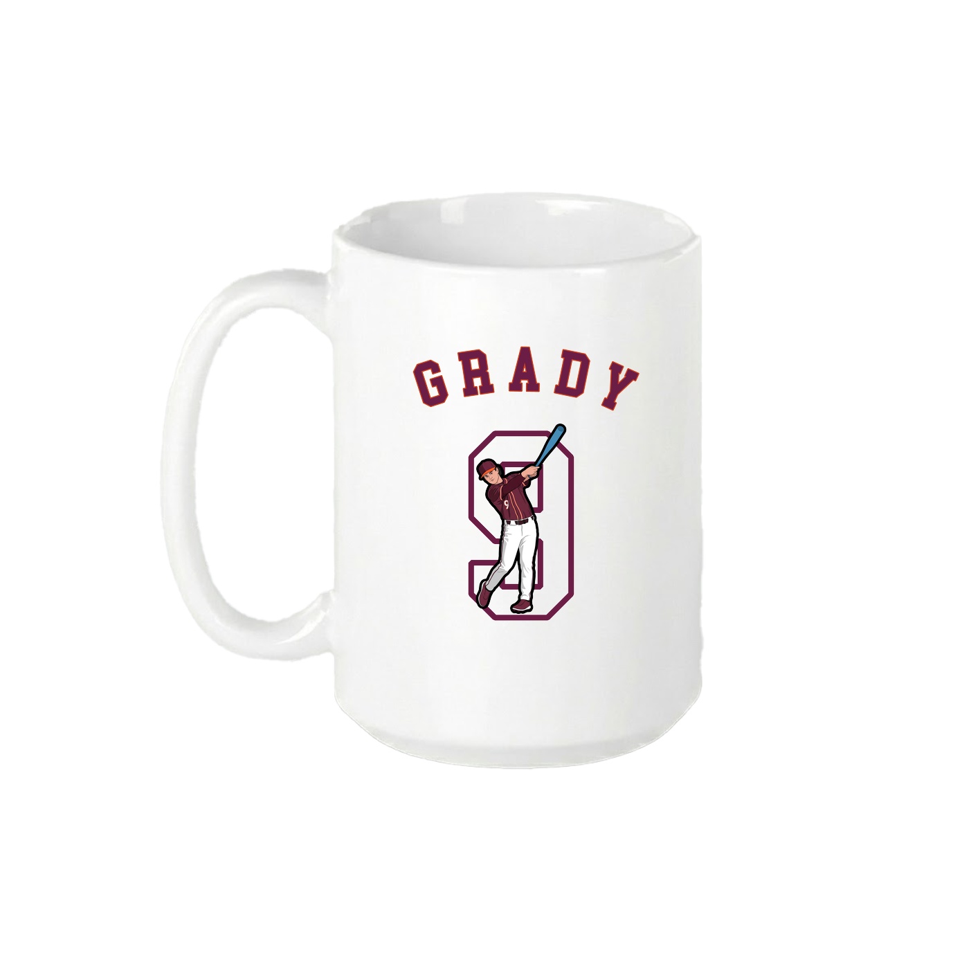 15oz Coffee Mug — Shirsey Arch in White