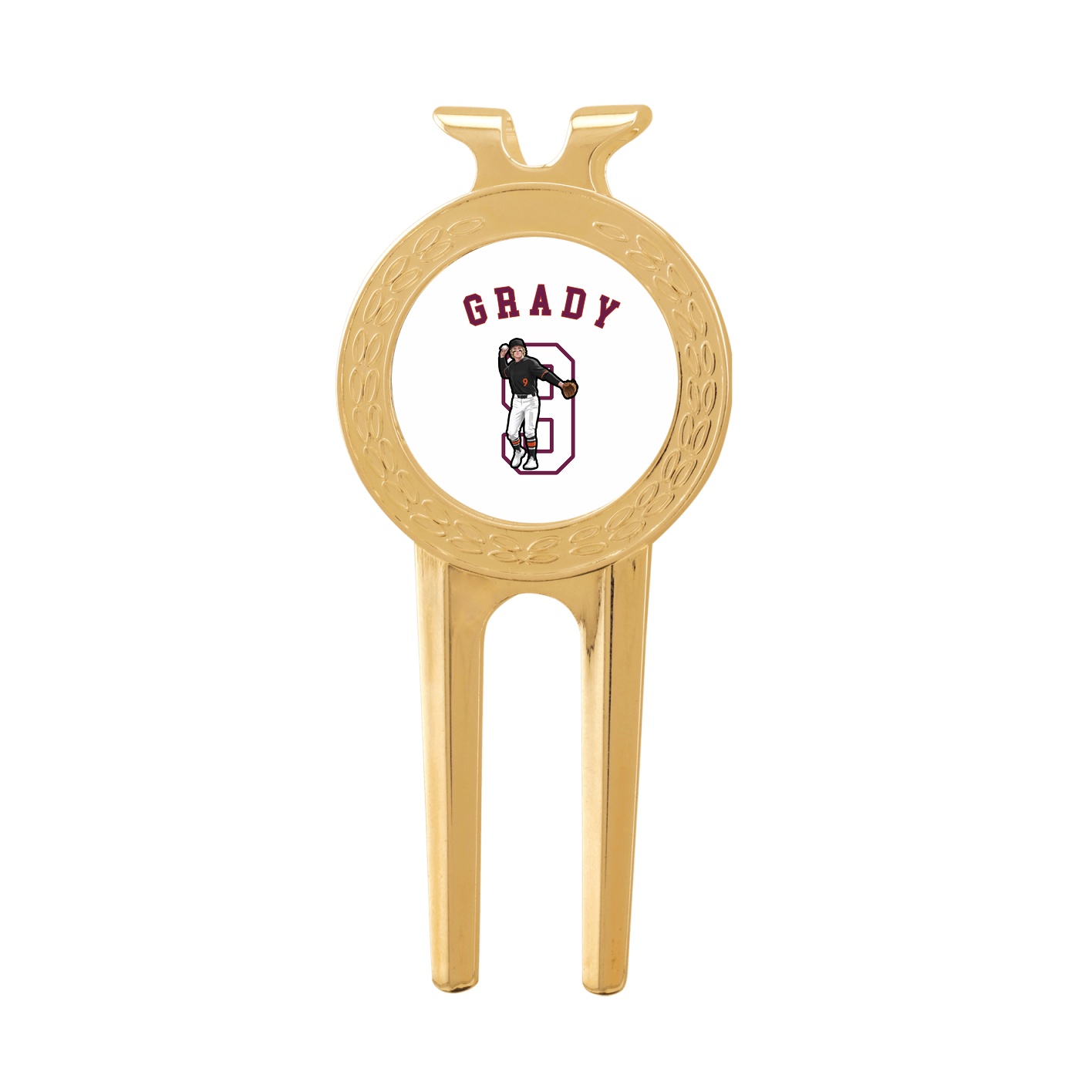 Divot Tool with Ball Marker — Shirsey Arch in Classic