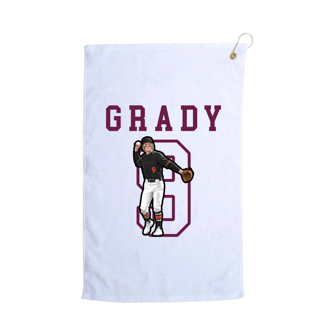 Golf Towel — Shirsey in White