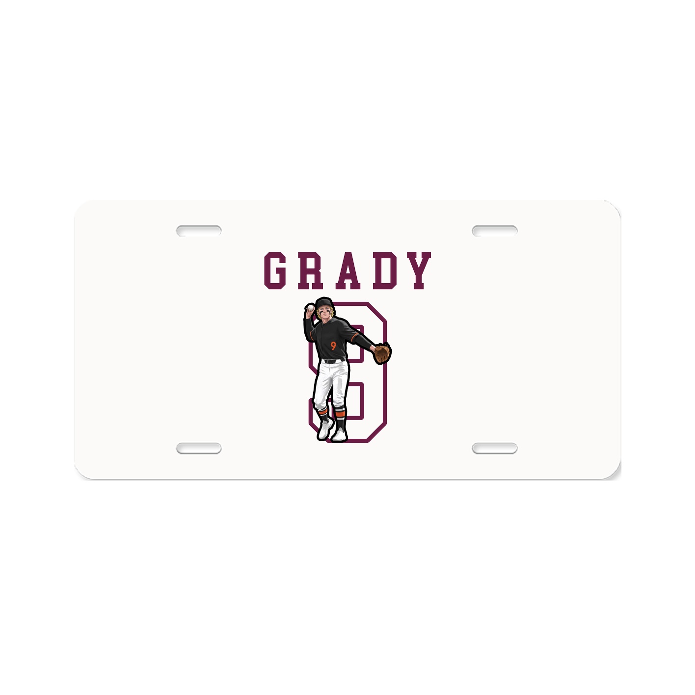 License Plate — Shirsey in Classic