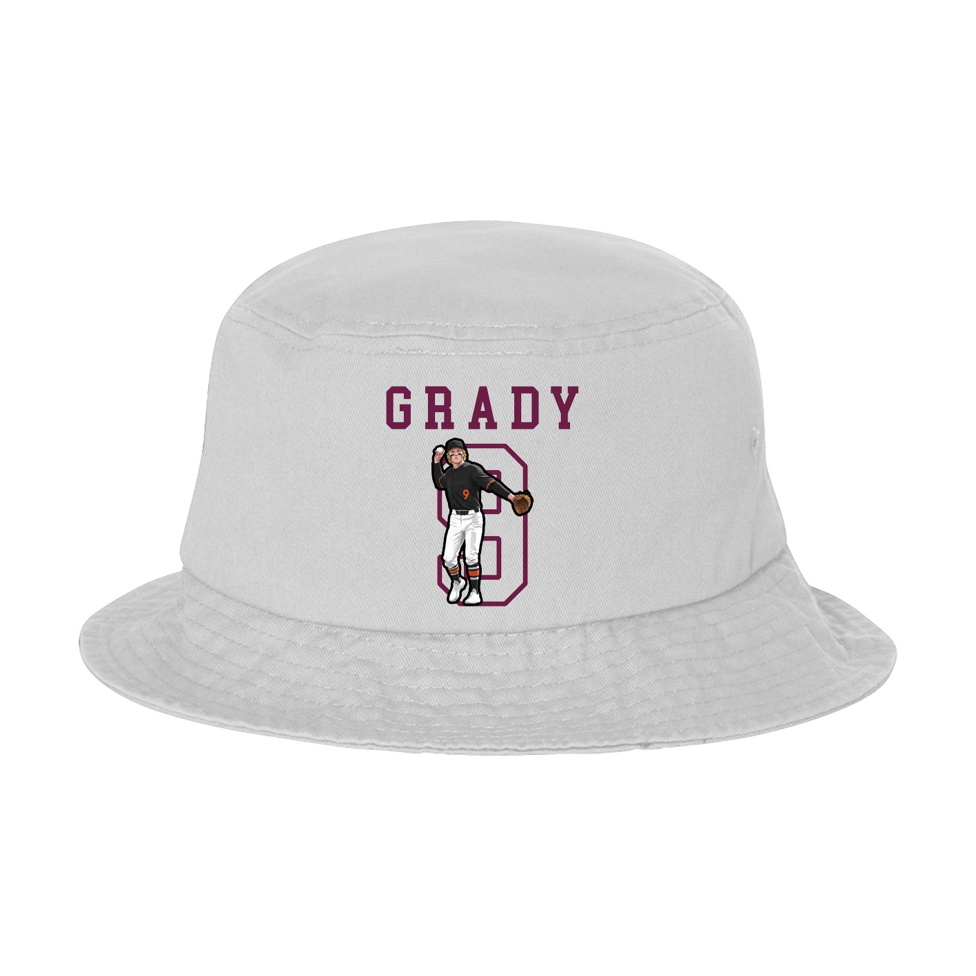 Bucket Cap — Shirsey in White