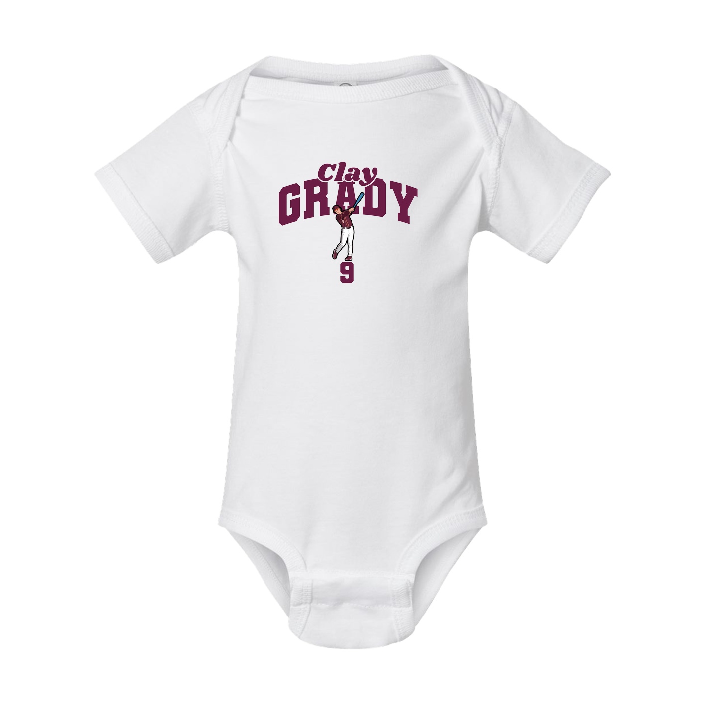 Baby Onesie — Signature Arch in White