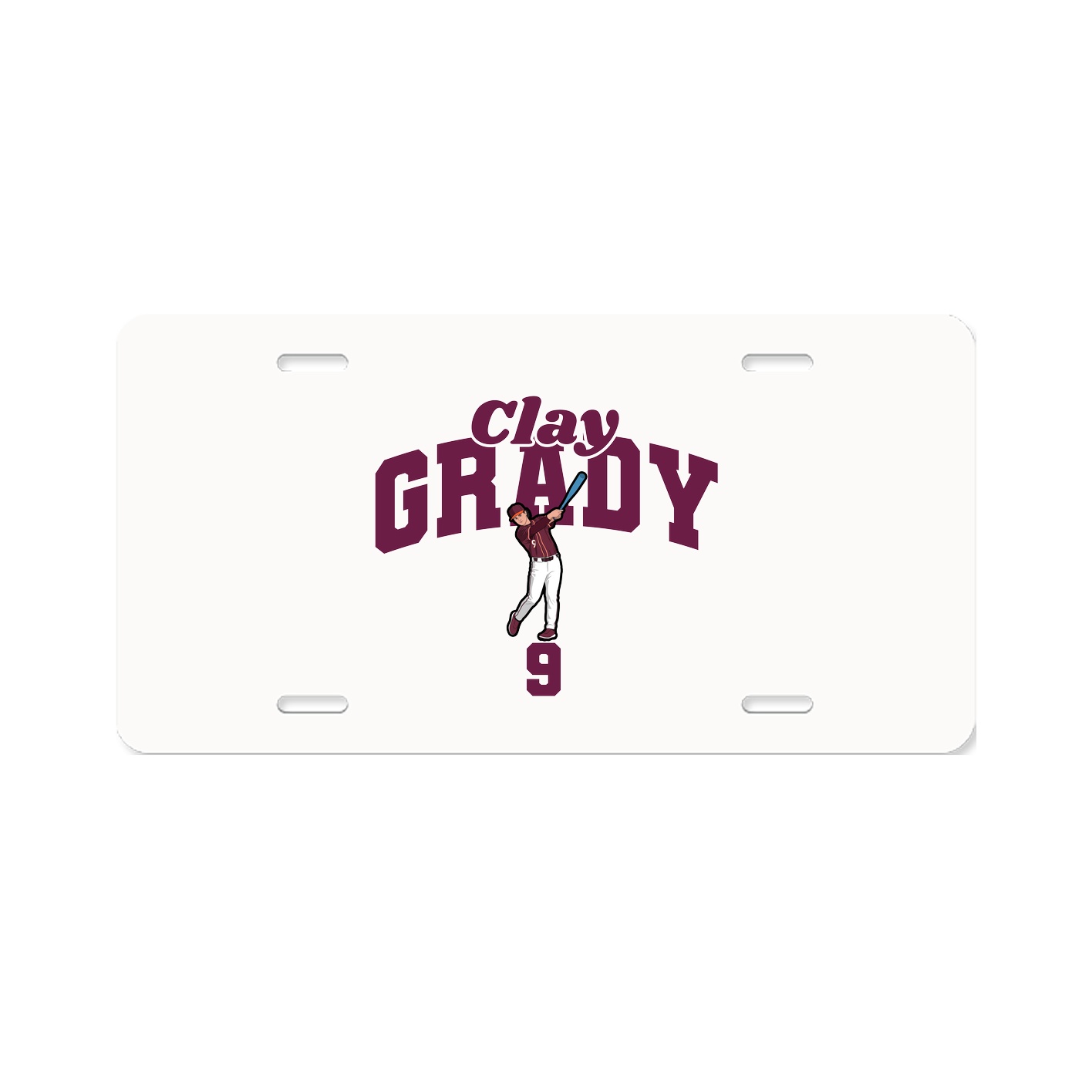 License Plate — Signature Arch in Classic