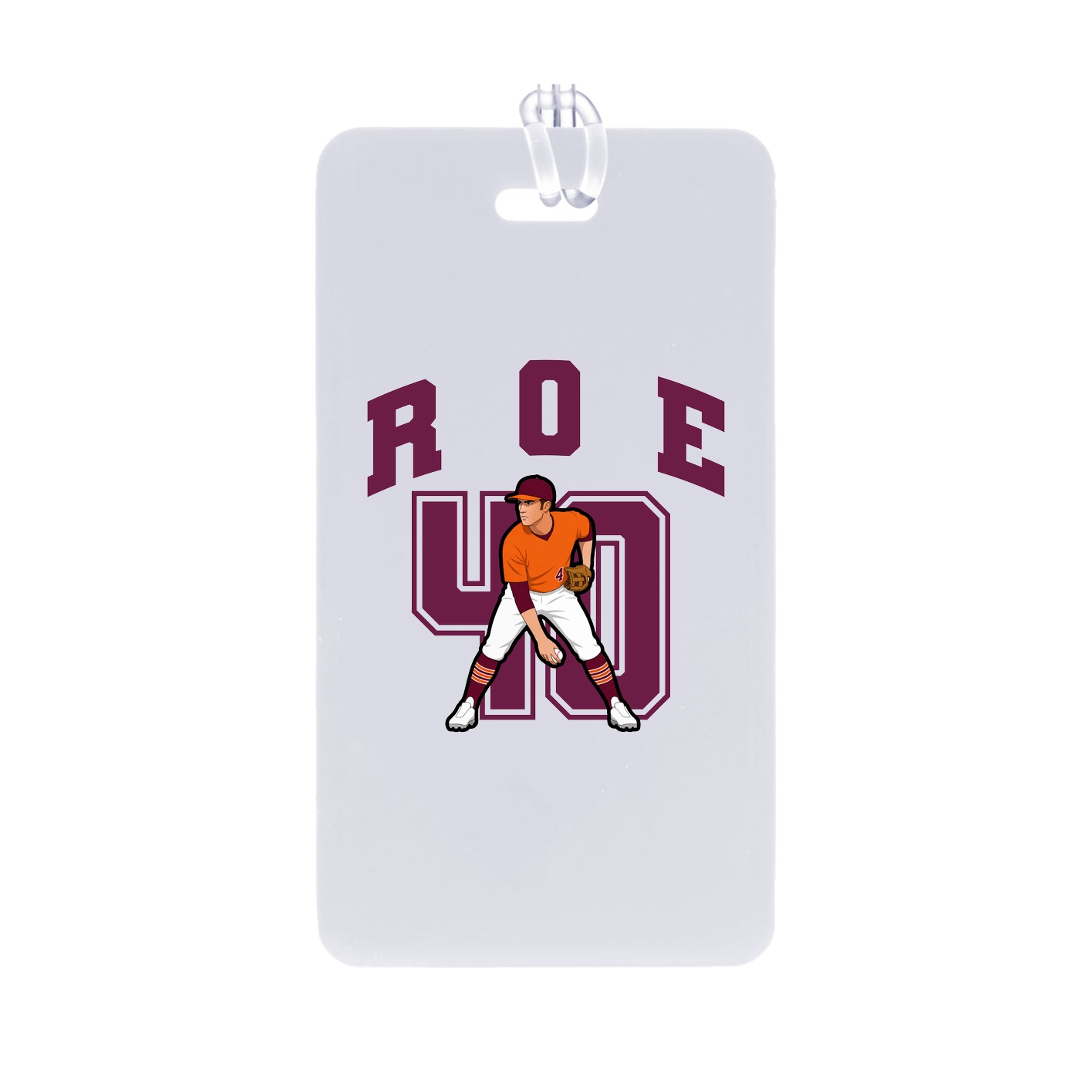Bag Tag — Number in Classic