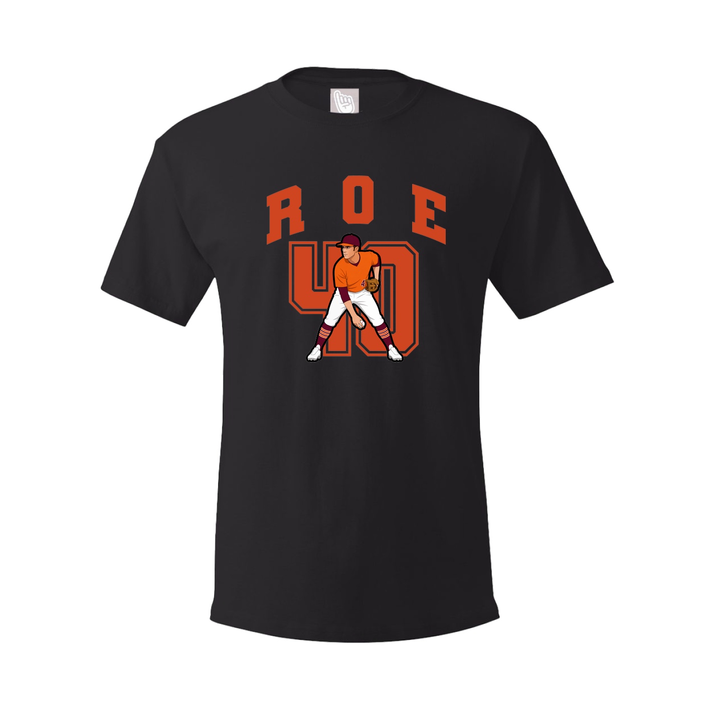 Youth Tee — Number in Black