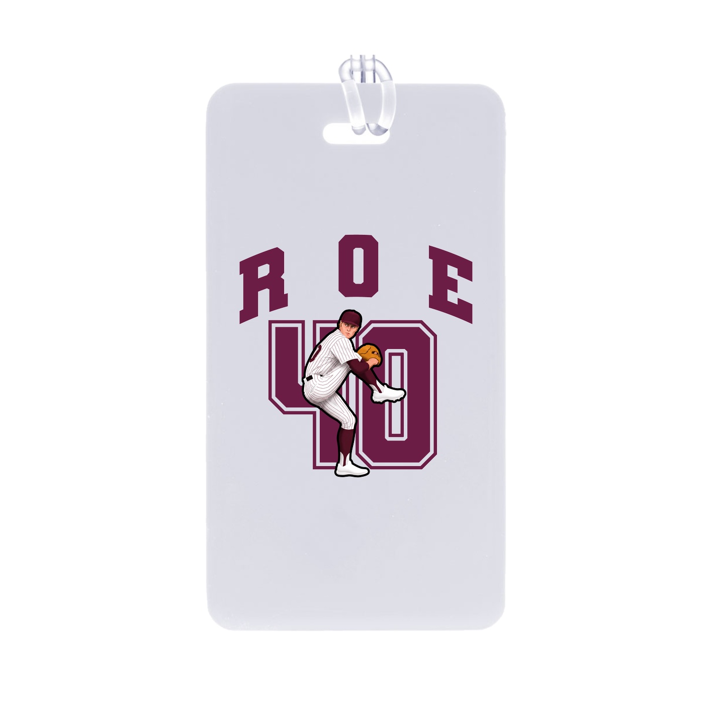 Bag Tag — Number in Classic