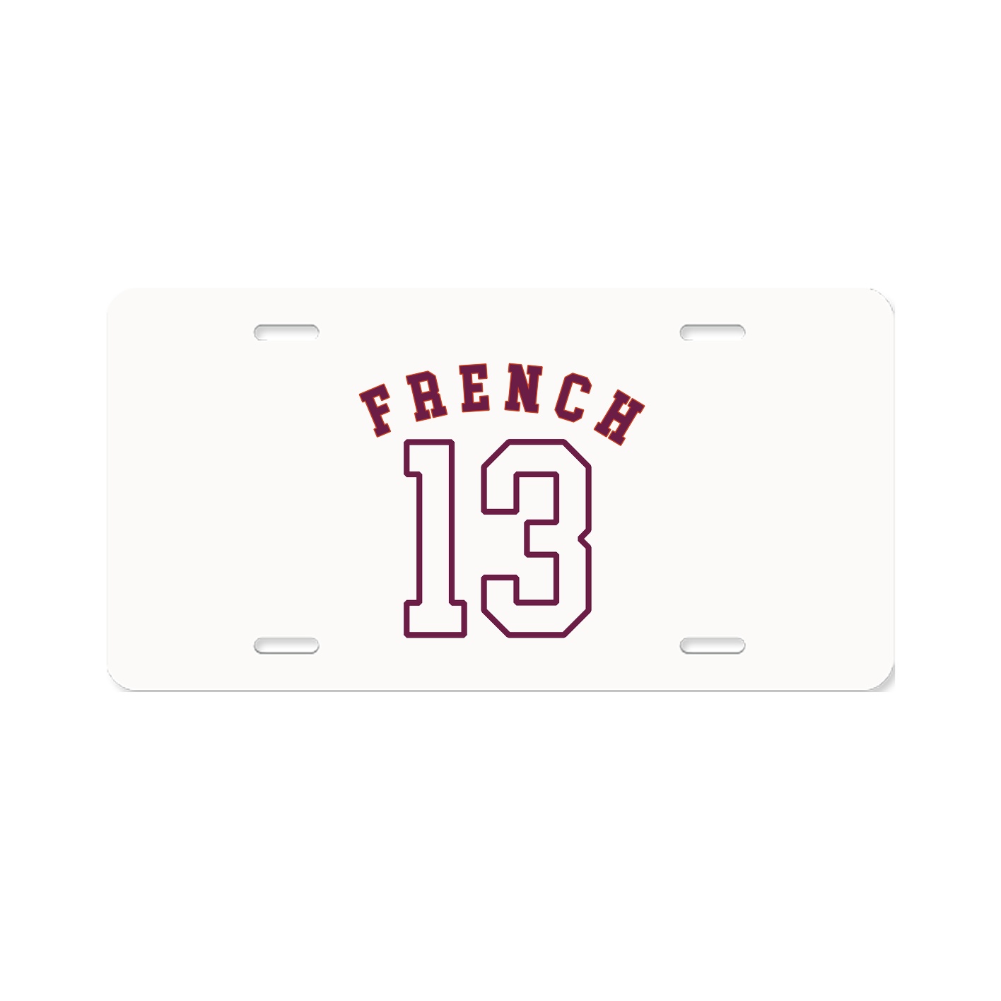 License Plate — Shirsey Arch in Classic