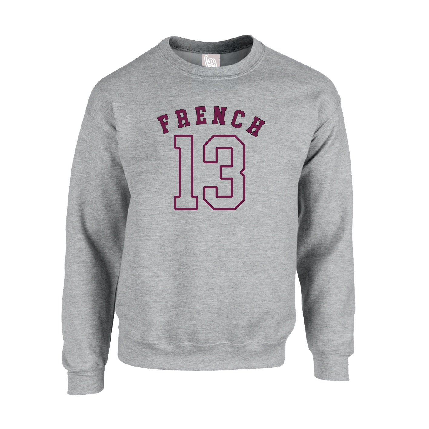 Fleece Crew — Shirsey Arch in Grey