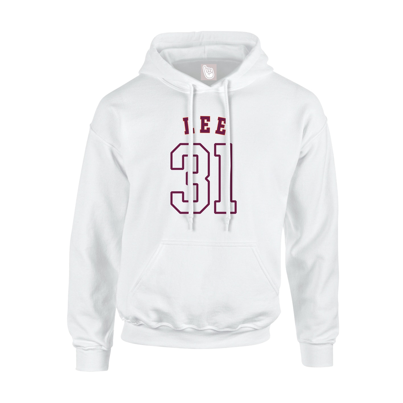 Hoodie — Shirsey Arch in White
