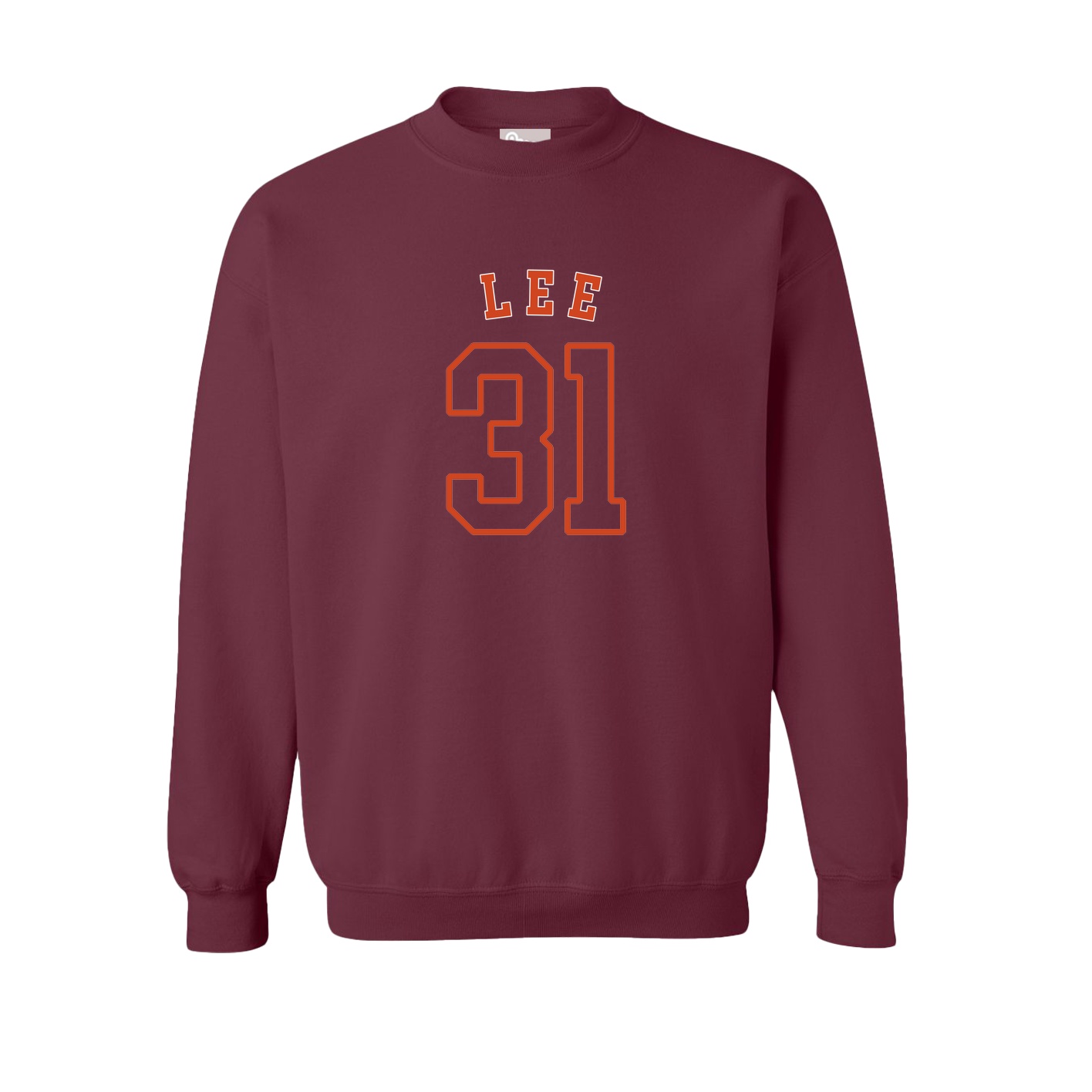 Fleece Crew — Shirsey Arch in Maroon